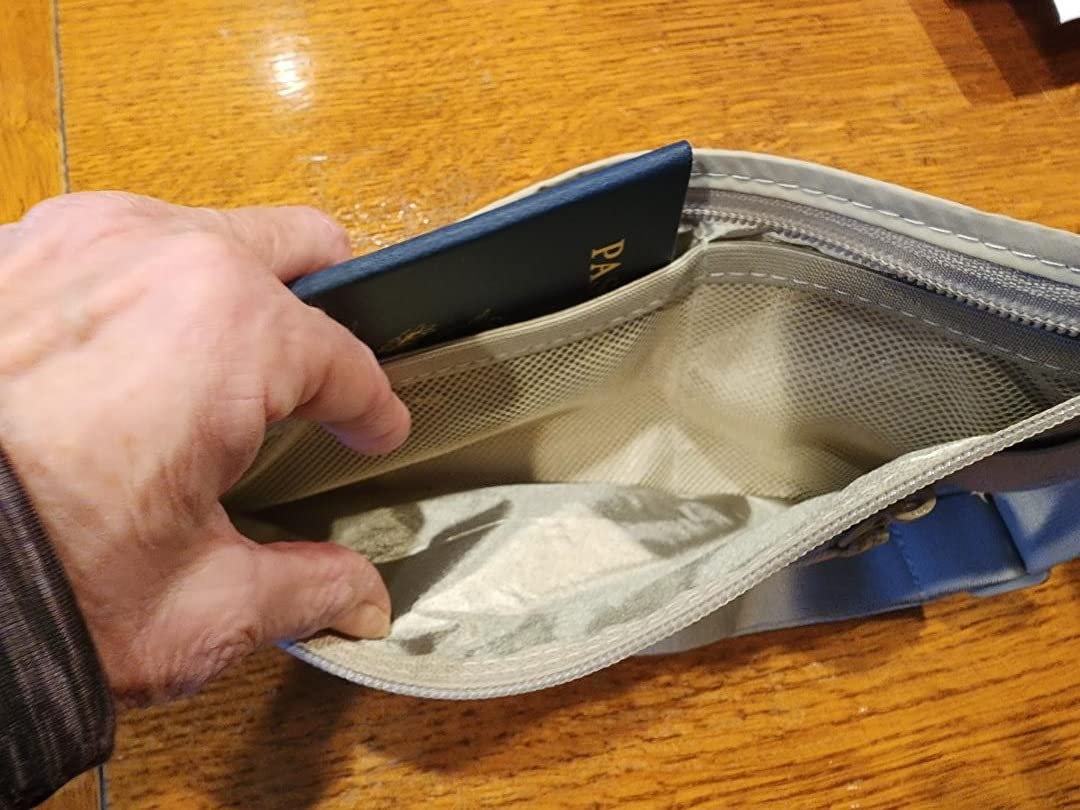 Alpha Keeper Money Belt for Travel Hidden Under Clothes - RFID Blocking Passport Holder customer photo 1