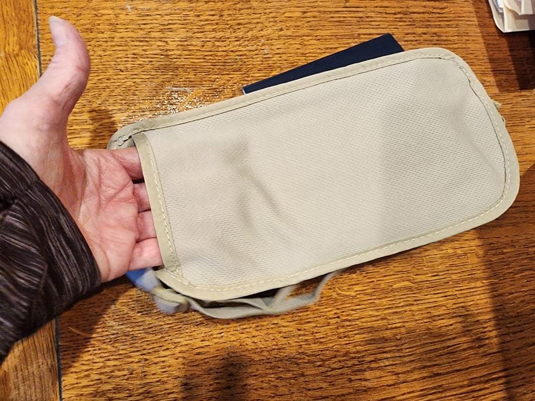 Alpha Keeper Money Belt for Travel Hidden Under Clothes - RFID Blocking Passport Holder customer photo 2