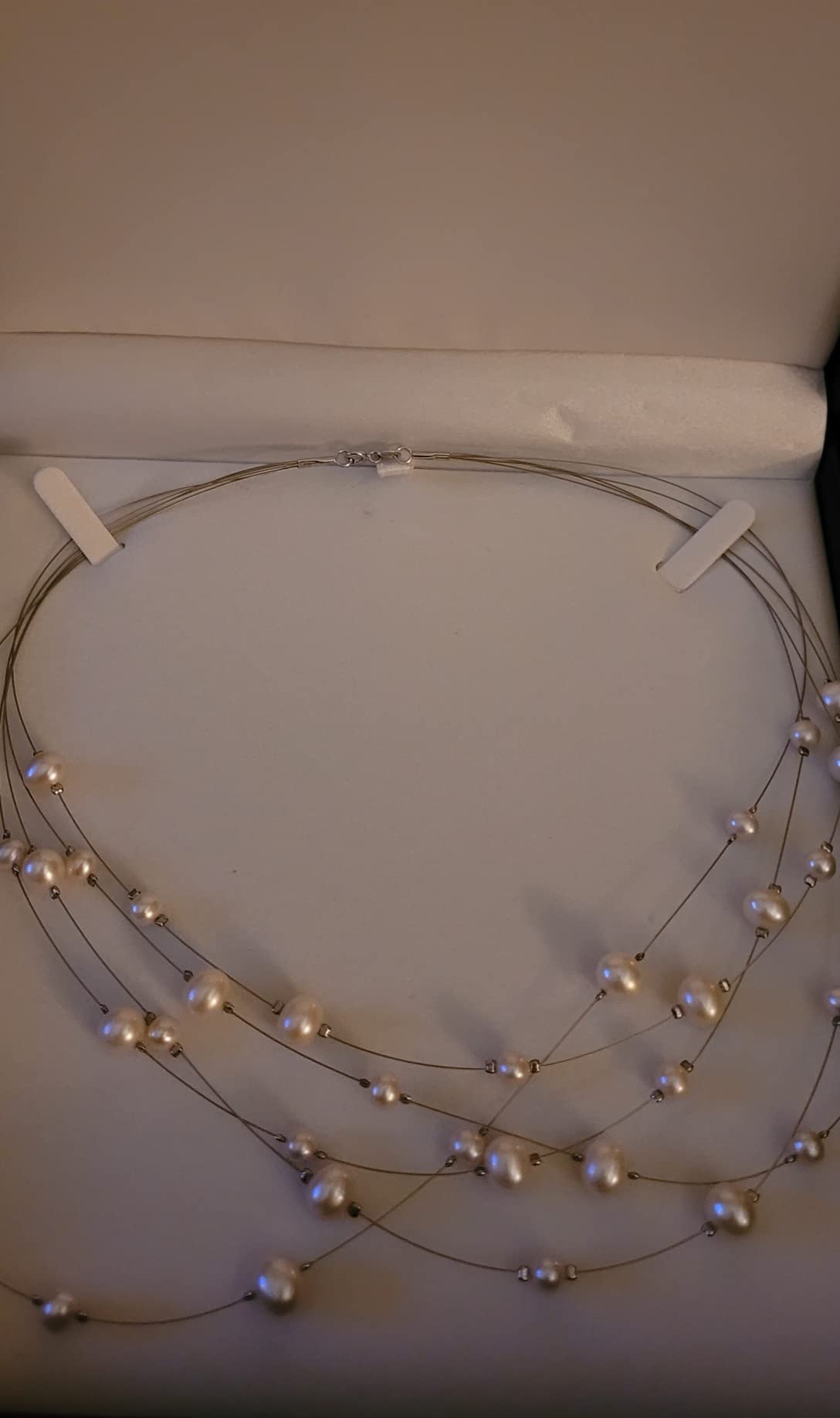 Freshwater Pearl Necklace for Women, 6.0-6.5mm, White Cultured Pearl, AAA Grade, Sterling Silver, Classic Fine Jewelry Gift for Women customer photo 2