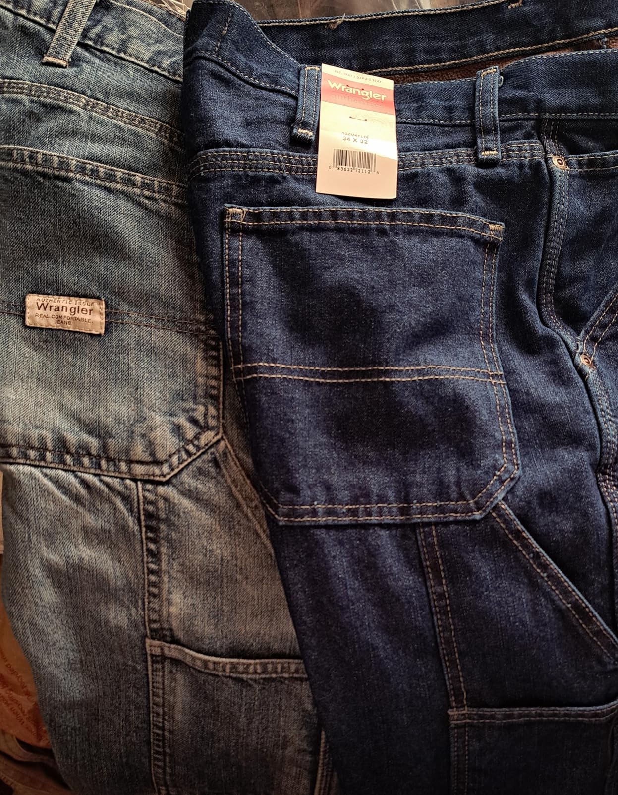 Wrangler Authentics Men's Fleece Lined Carpenter Pant customer photo 2