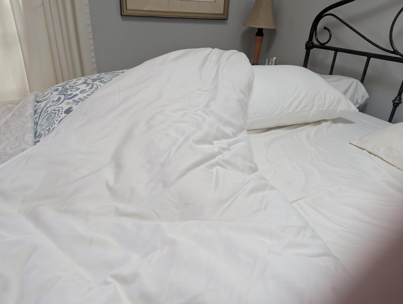 Utopia Bedding Full Body Pillow for Side Sleeper, White Long Pillow for Bed | Large Body pillows for Adults, Plush Support, Pregnancy Pillow Insert for sleeping, helps maintain body contour, 20x54 inches customer photo 2