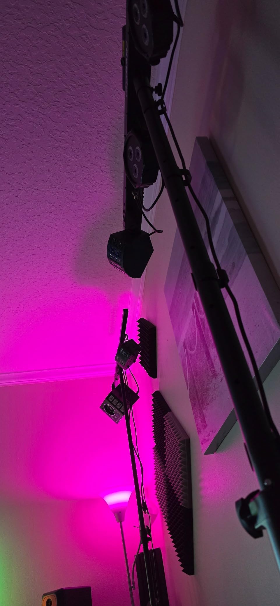 CHAUVET DJ GigBAR 2 4-in-1 DJ Lighting System | Party Lights with LED Derby, Wash Lights, Laser & Strobe Effects | DMX Control, Wireless Footswitch & Tripod Included | Stage, Wedding & Event Lighting customer photo 1