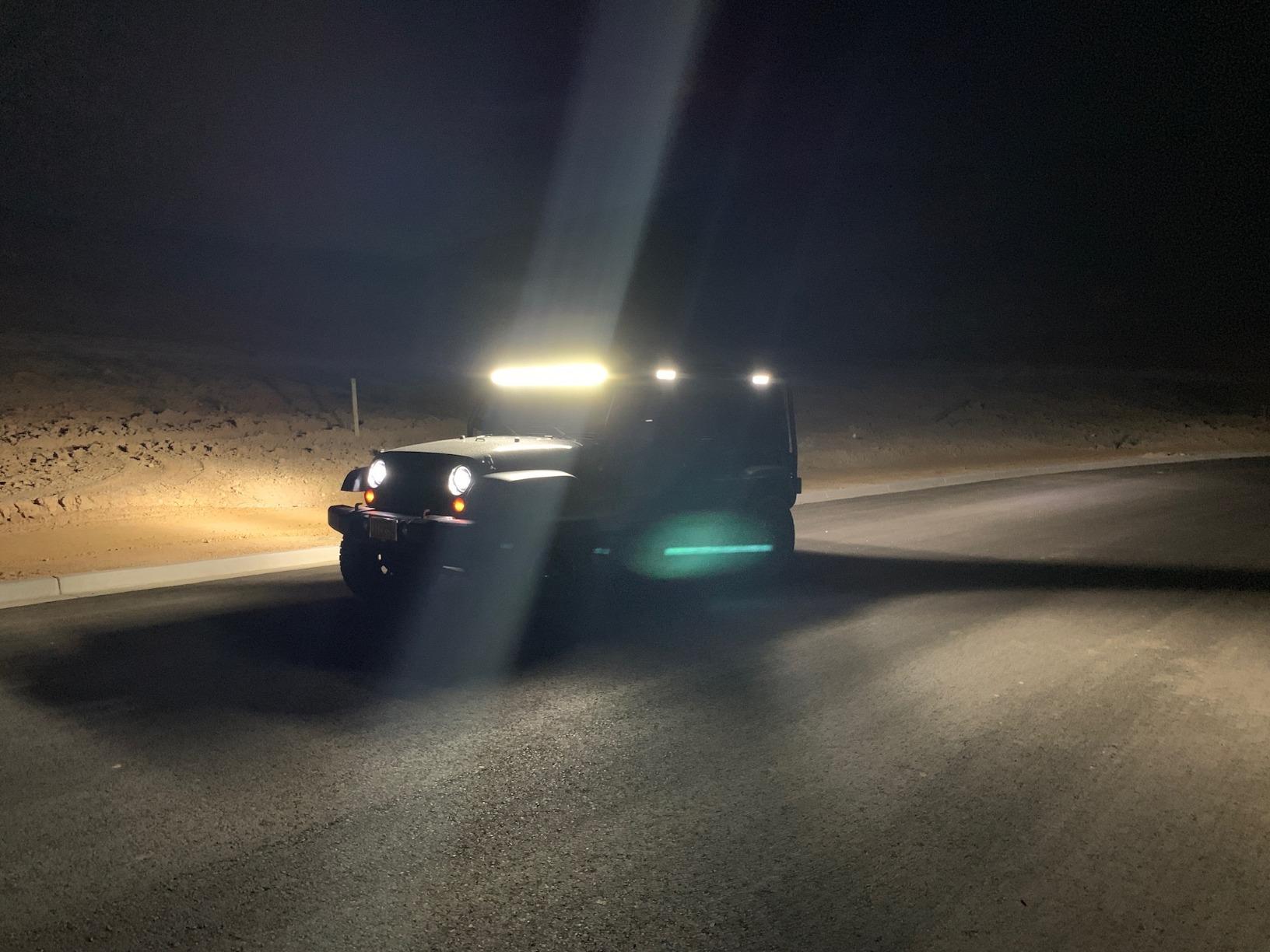 54 Inch 832W Curved LED Light Bar Quad Row Roof Driving Light | 83,200LM, Spot Flood Combo, Wiring Harness and cover Included, Off Road Driving Light Bar, Fits Truck Pickup UTV SUV Bronco customer photo 1