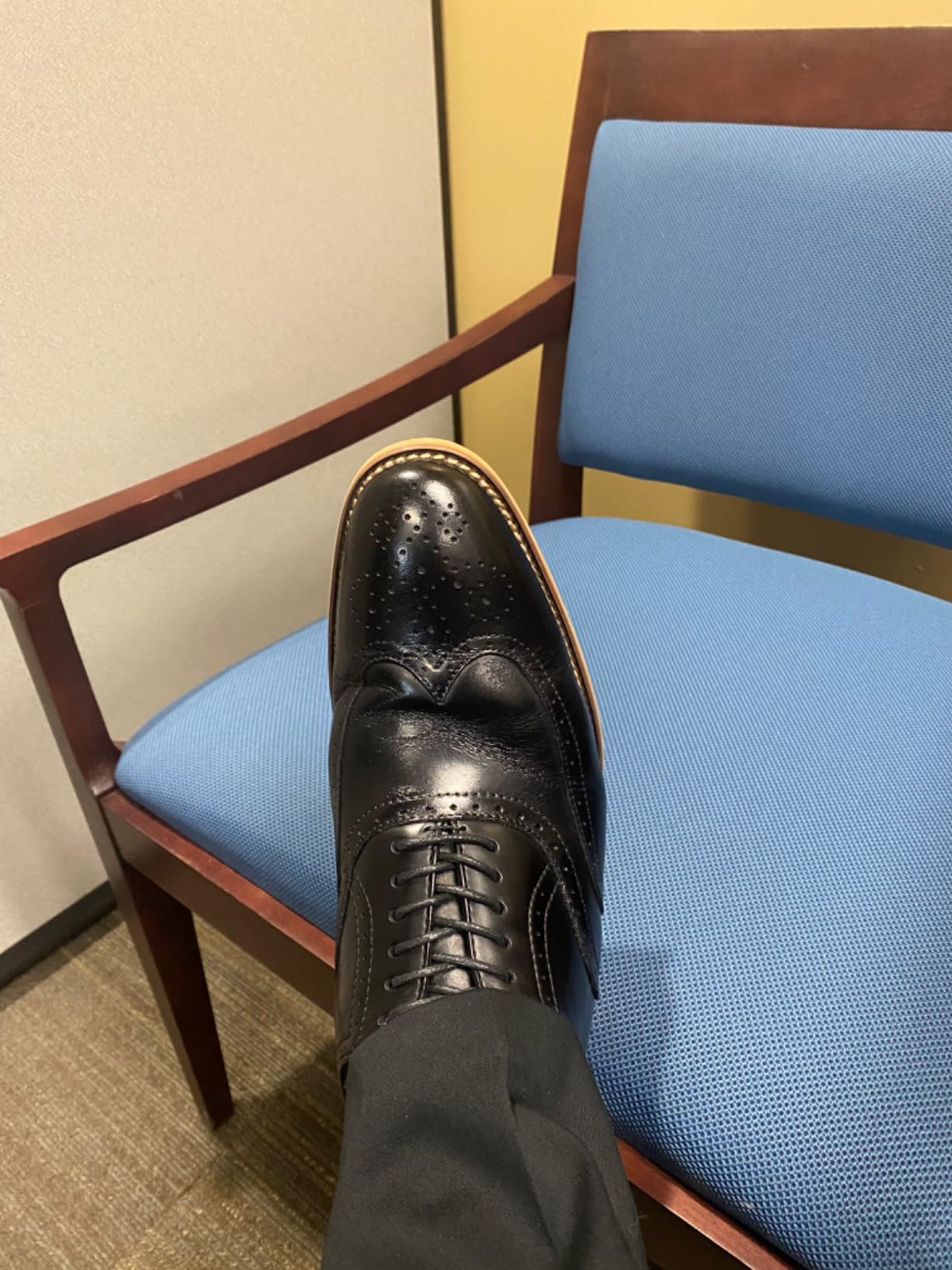 Stacy Adams Men's Dunbar-Wingtip Oxford customer photo 2