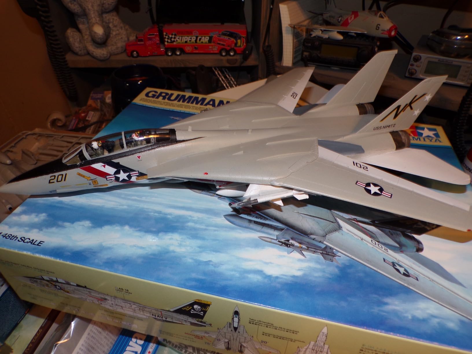 1:48 Tamiya Grumman F-14A Tomcat Model Kit customer photo 1