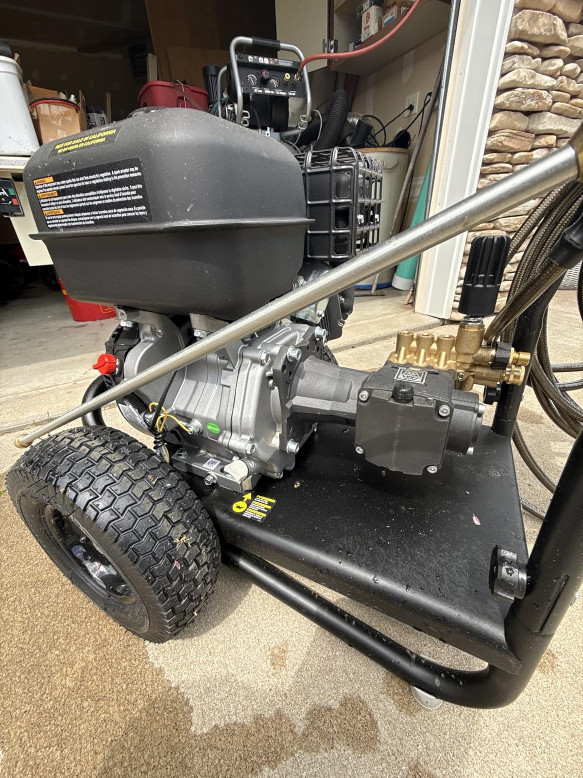 Simpson PowerShot 4400 PSI Gas Pressure Washer, 4.0 GPM, CRX 420cc Engine customer photo 2