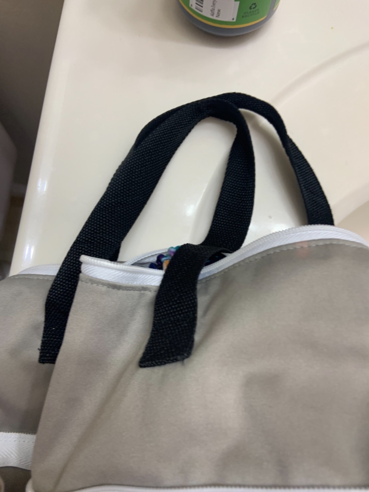 wegreeco Large Reusable Hanging Wet Dry Cloth Diaper Bag (Black) customer photo 2