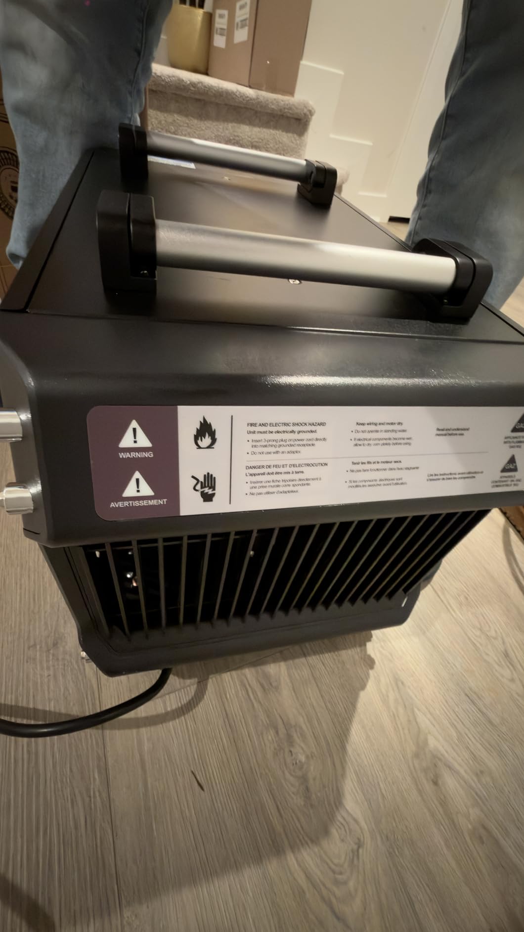 ALORAIR 120 Pints Energy Star Crawlspace Dehumidifier, Sentinel HD55S | Auto Defrost, High Capacity, 1,300 Sq. Ft., with Drain Hose, for Basement, Commercial, Industrial, 6-Year Limited Warranty customer photo 2