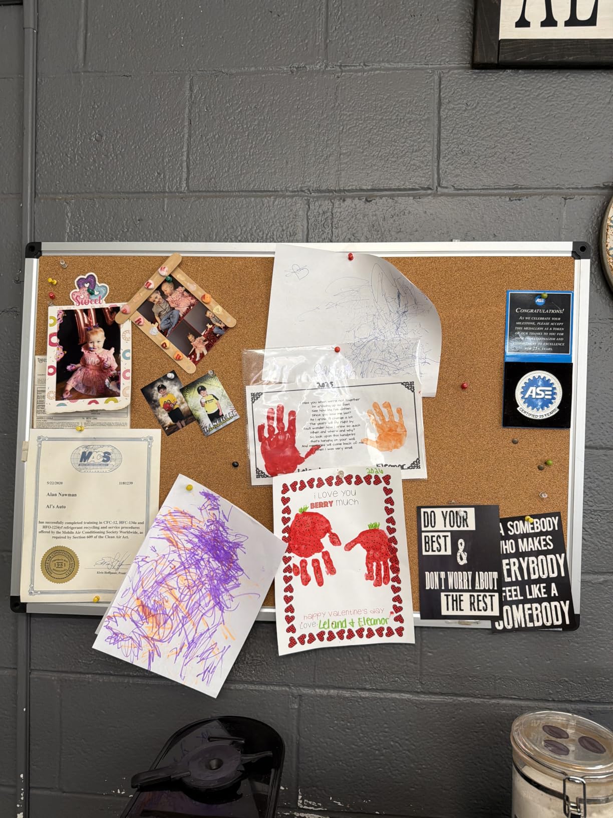 XBoard Cork Board 36 x 24 inches, Notice Cork Bulletin Board | Corkboard with Aluminum Frame and Push Pins for Organization customer photo 2