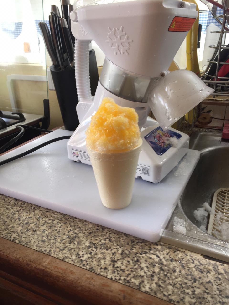 SNOWIE Little Snowie Max Snow Cone Machine (6-Stick Kit, White) | Premium Shaved Ice Maker, With Powder Sticks Syrup Mix customer photo 2