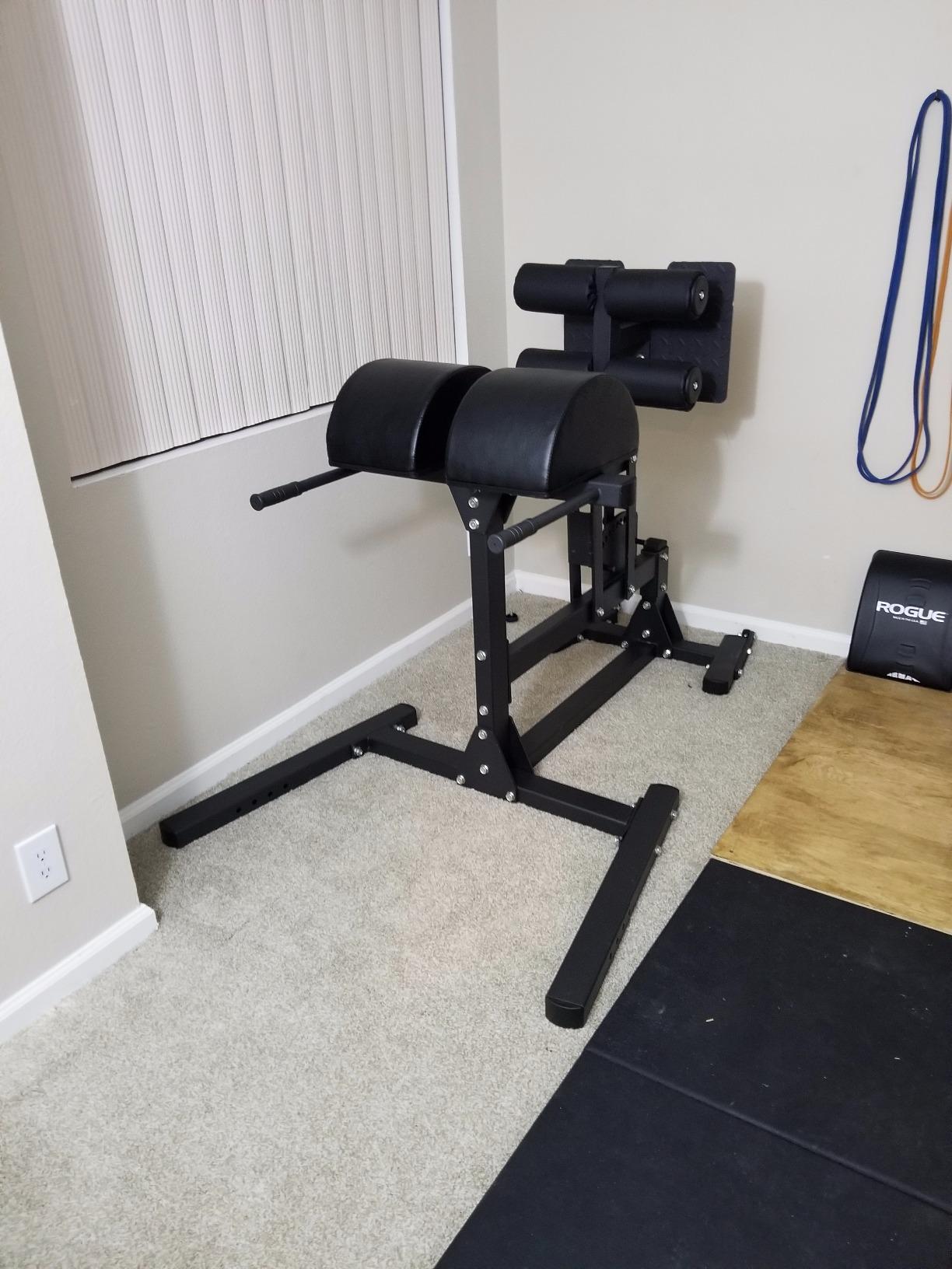 Titan Fitness Glute and Ham Developer, Adjustable GHD Machine, Comfortable Padding, Durable Steel Build customer photo 1