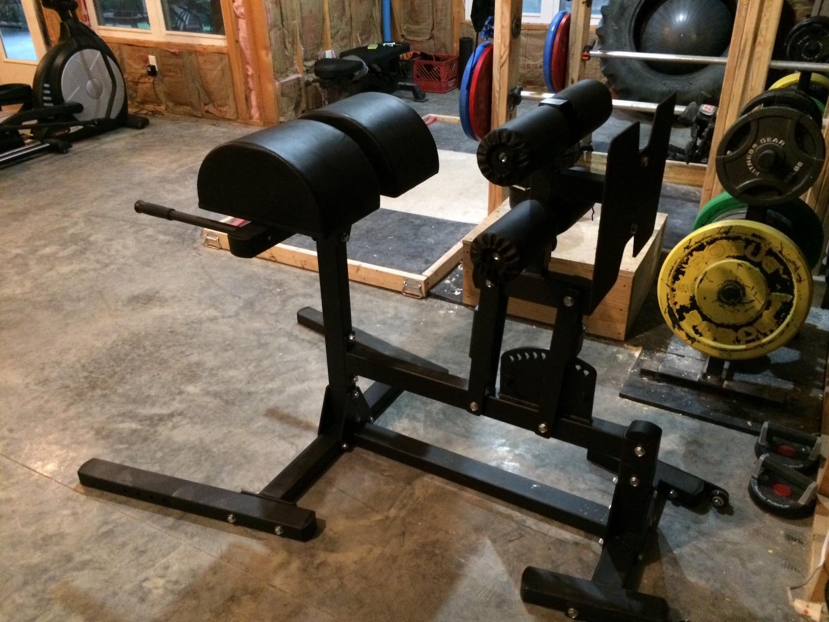 Titan Fitness Glute and Ham Developer, Adjustable GHD Machine, Comfortable Padding, Durable Steel Build customer photo 2