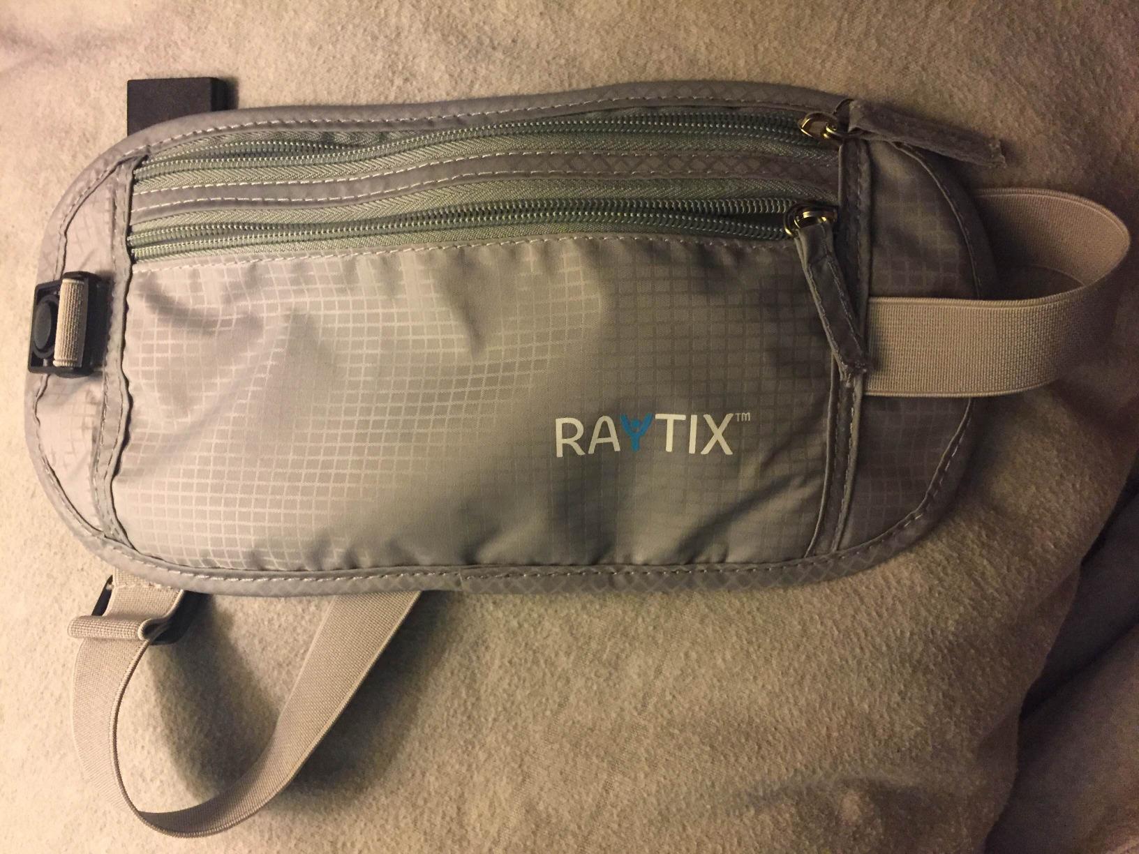Raytix Money Belt For Travel Wallet Belt Passport Holder Travel Pouch RFID Blocking customer photo 2