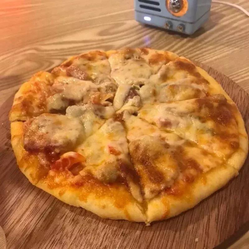 Goplus Electric Pizza Oven Stainless Steel Pizza Baker for Kitchen Commercial Use, Snack Oven customer photo 1