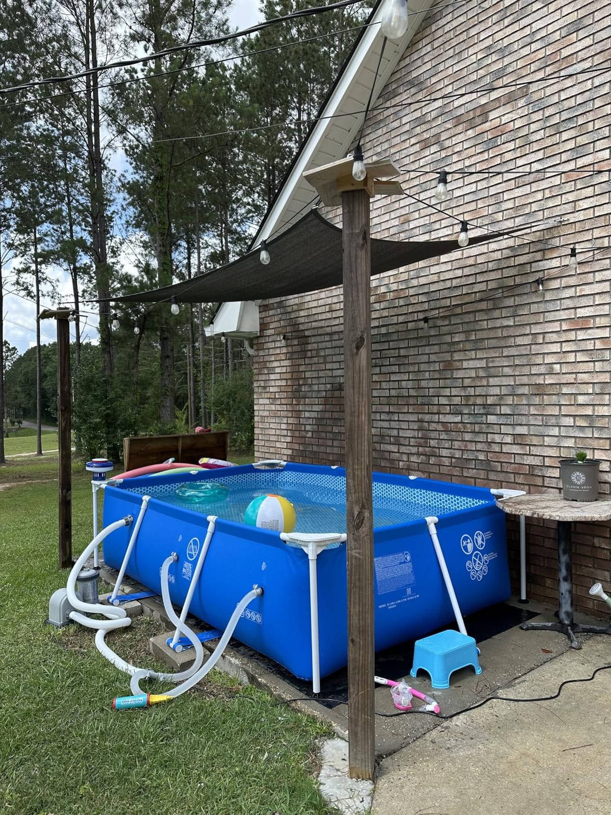 LOVE STORY 12' x 12' x 12' Triangle Sun Shade Sail for Outdoor Patio, Sand | HDPE Fabric, 95% UV Block, Breathable Sunshade, Canopy for Garden Backyard Deck, NOT Waterproof, Custom Size Available customer photo 1
