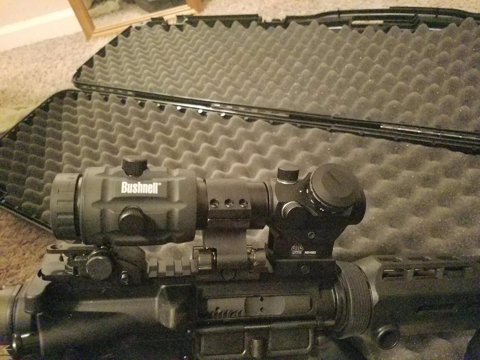 Bushnell 3X Magnifier for Red Dot Scopes, Ambidextrous, Matte Black customer photo 2