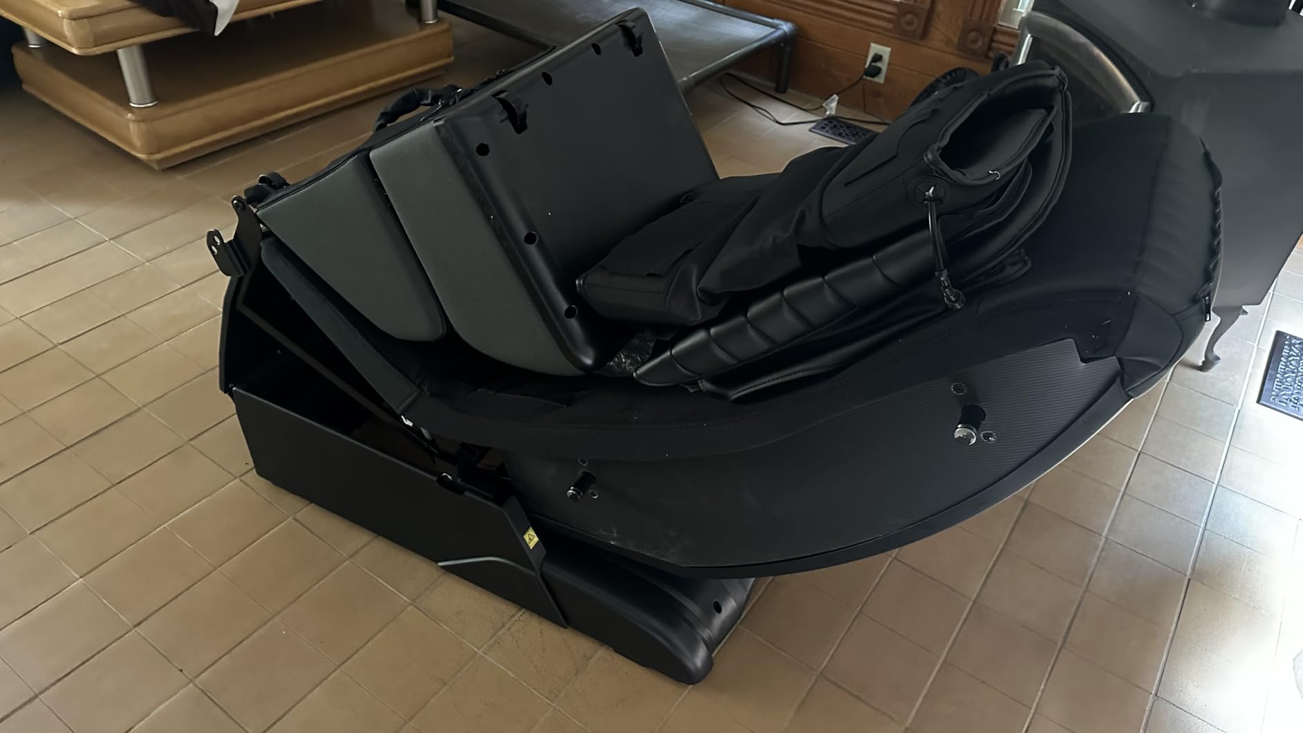 Real Relax 2026 SL-Track Massage Chair, Recliner Full Body Zero Gravity | 8 Auto Modes and Upgraded LCD Screen, Added Voice Broadcast, Headrest Cushion, Child Lock and Pause Button customer photo 1