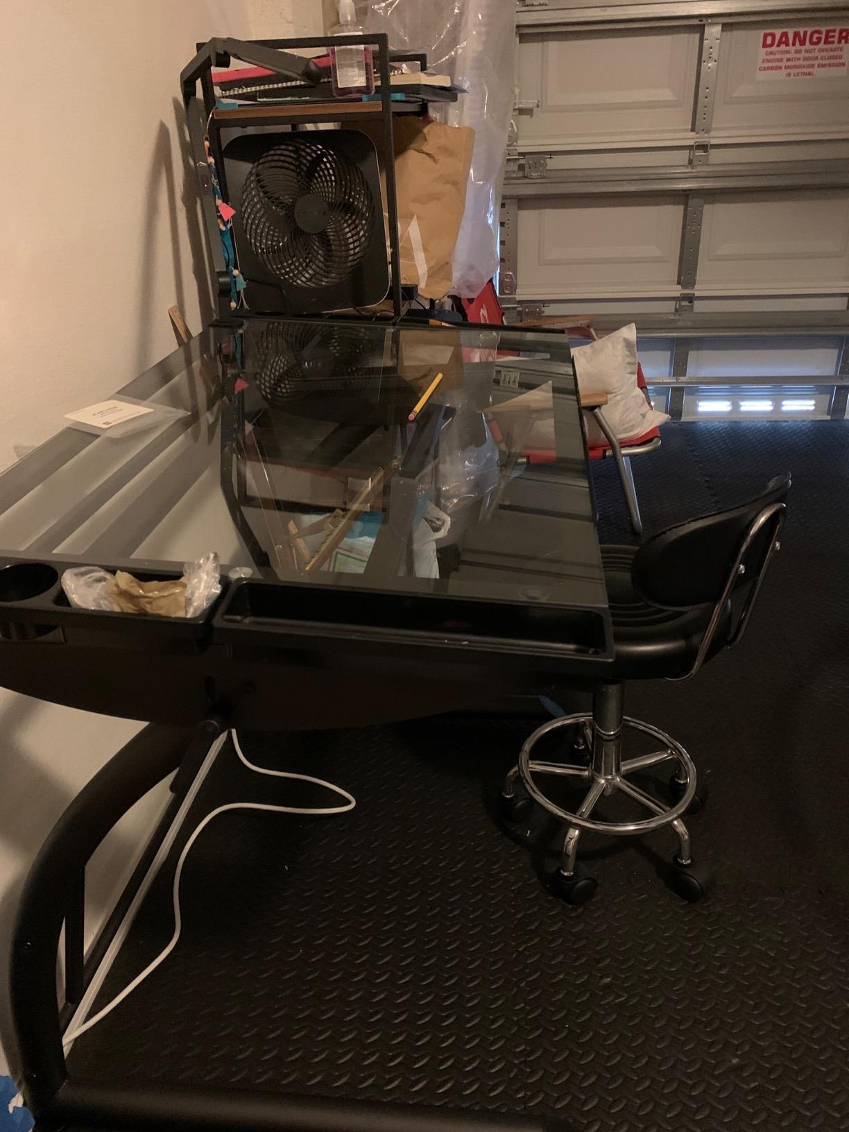 SD Studio Designs Triflex Drawing Table, Sit to Stand Up Adjustable Office Home Computer Desk, 35.25
