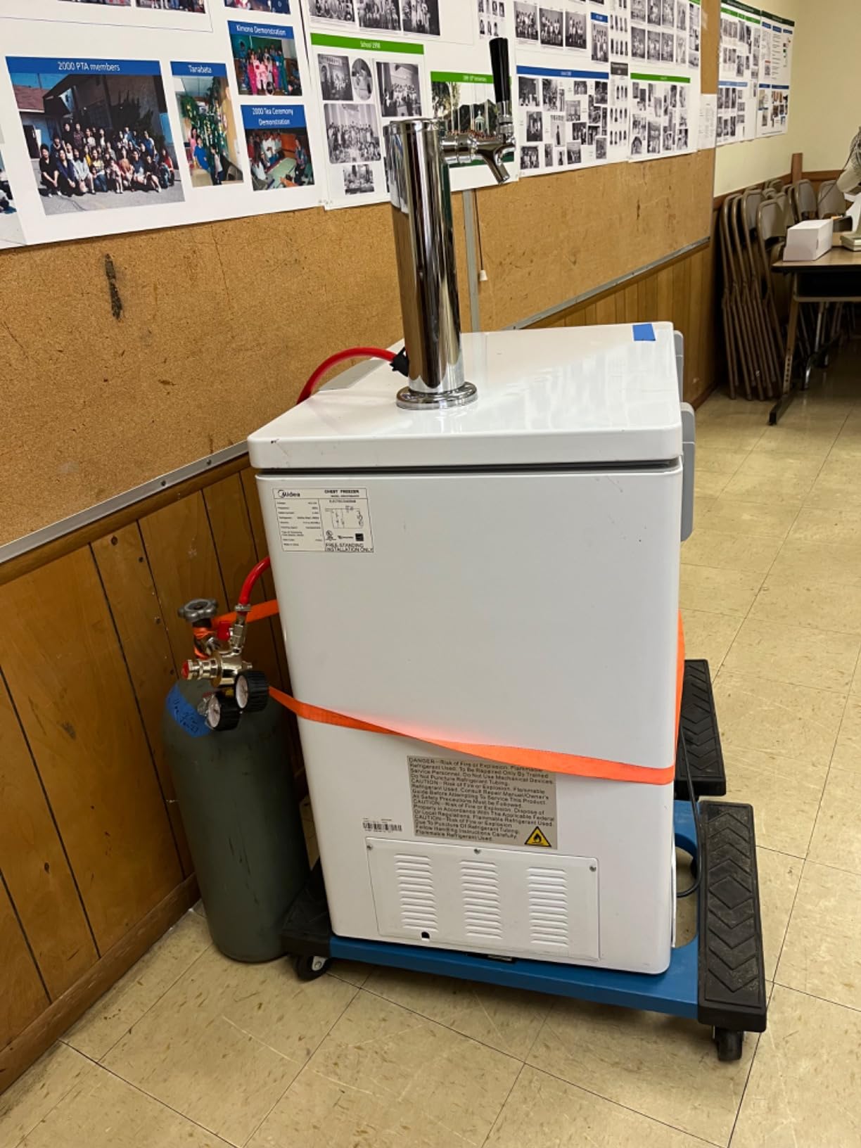 BACOENG Standard Tower Kegerator No Tank Beer Conversion Kit customer photo 2