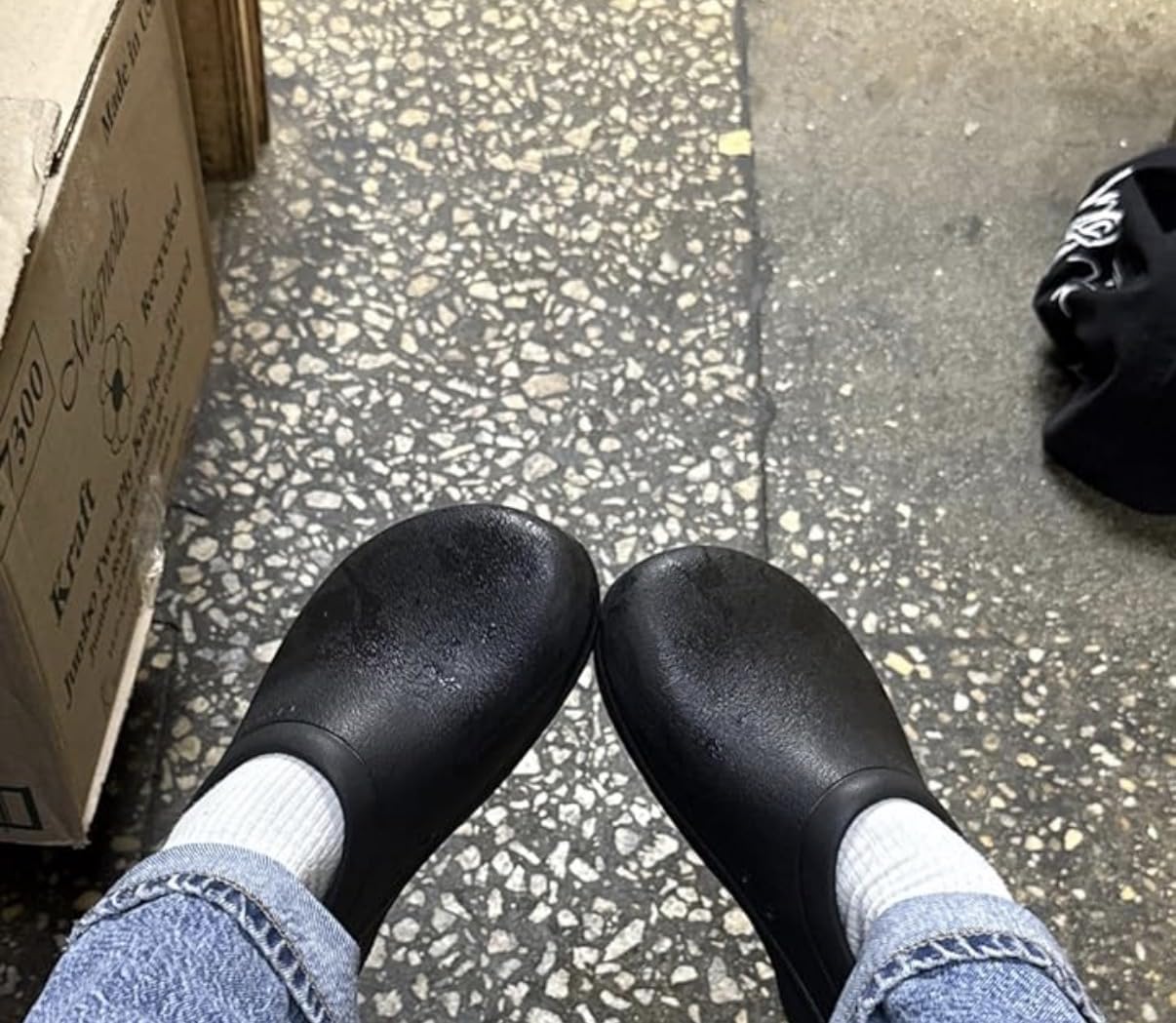 Crocs Unisex On The Clock Clog, Slip Resistant Shoes for Women and Men customer photo 1