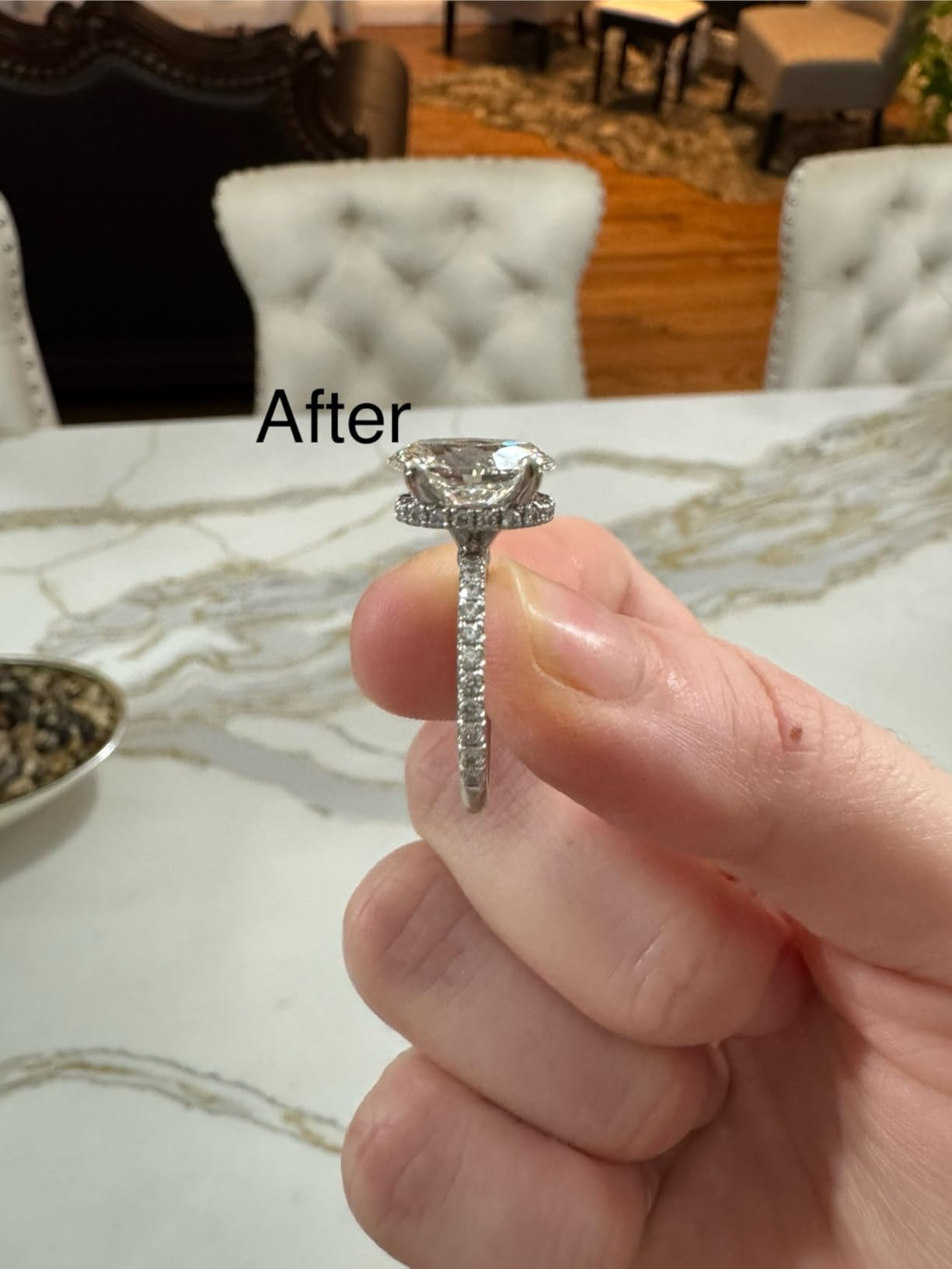 Ultrasonic Cleaner, Professional Ultrasonic Jewelry Cleaner for Diamond Ring, Silver, Gold, Earrings, Necklaces, Glasses, Denture, Retainer, Cpap, Coins, Mouthguard, Razors - VisiClean customer photo 1