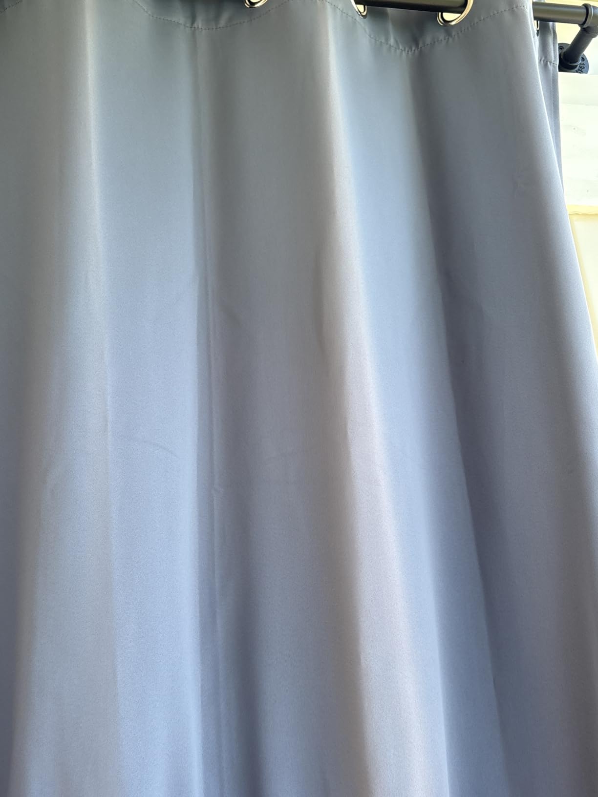 RYB HOME Outdoor Curtains for Patio Waterproof Privacy Thermal Insulated | Light Blocking, Blackout, Thick Outside Curtains for Porch, Gazebo, Pergola, W52 x L84, Biscotti Beige, 1 Panel customer photo 2