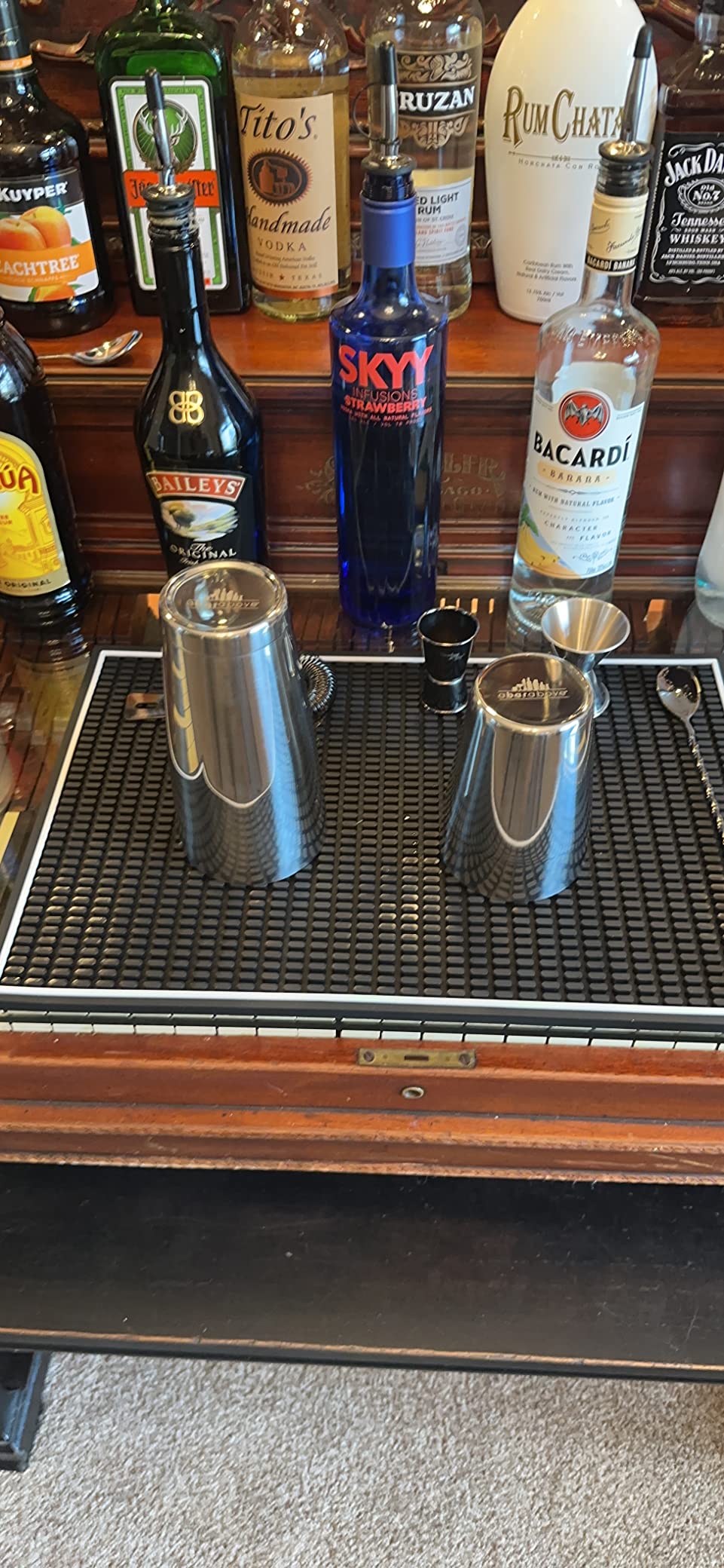 A Bar Above Boston Cocktail Shaker Set, Weighted and Unweighted, 18 Oz | Bartending Tools, 304 Stainless Steel Barware, For Mixing Drinks, Home and Commercial Bars, Handy, Mixology Kit for Beginners customer photo 2