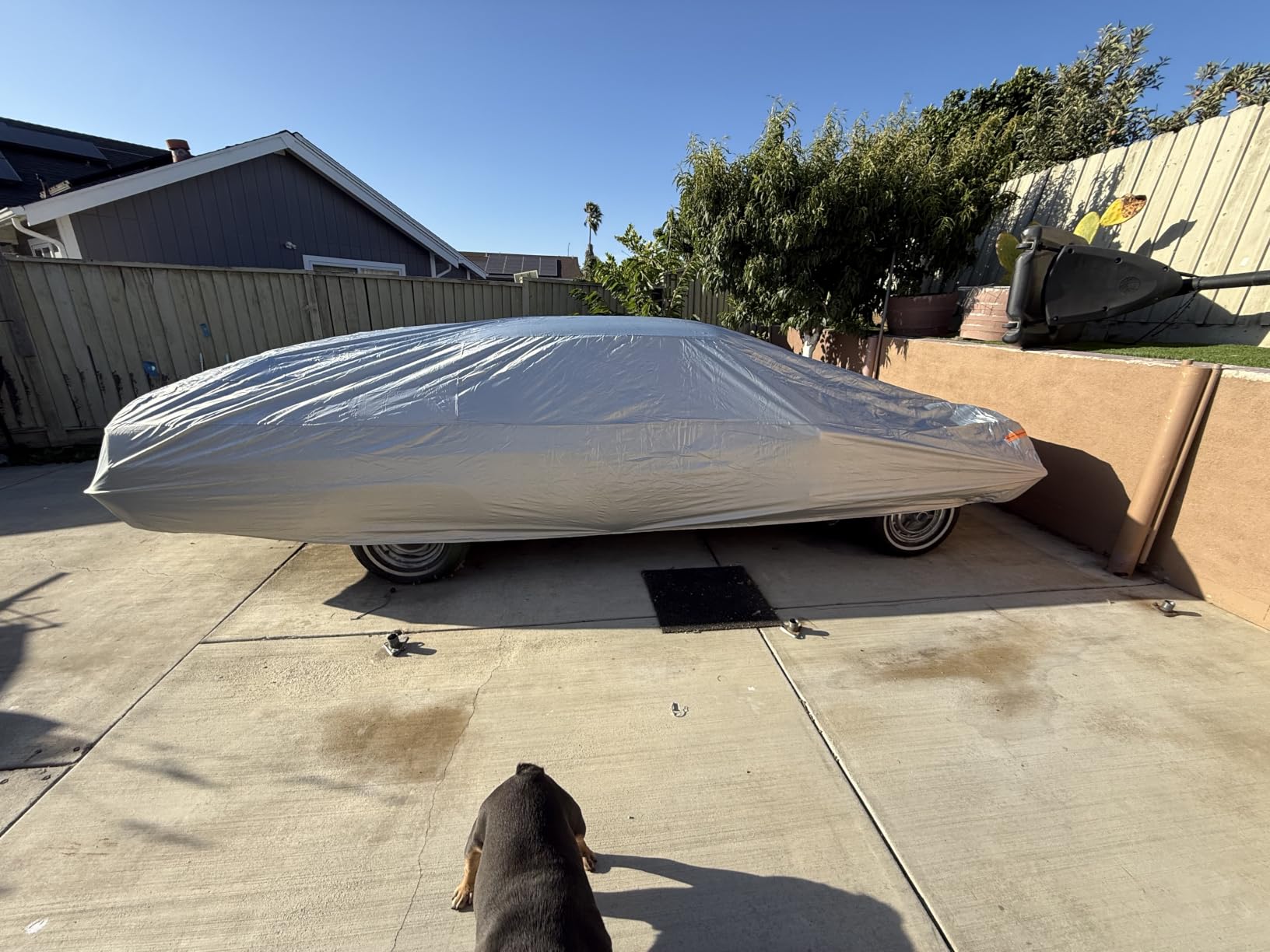 Kayme SUV Car Cover See Vehicle Size Chart for Accurate Fit, Size S4 | Waterproof All Weather Heavy Duty. MDX ZDX, X5 X6, Explorer, Pilot etc. Protects Against Sun, Rain, Snow, Dust. Soft Cotton customer photo 1