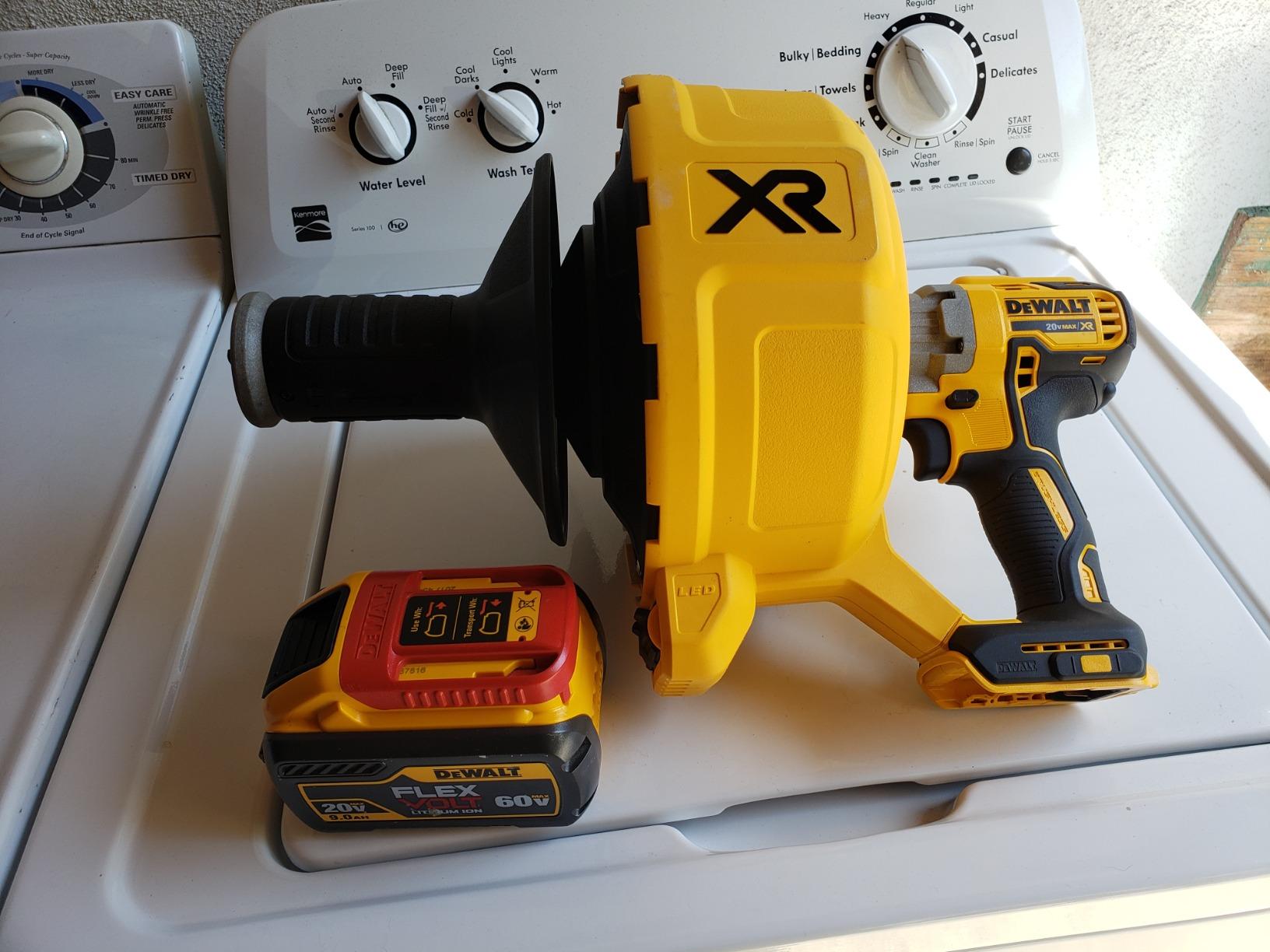 DEWALT DCD200B 20V MAX* XR Brushless Drain Snake (Tool Only) customer photo 2