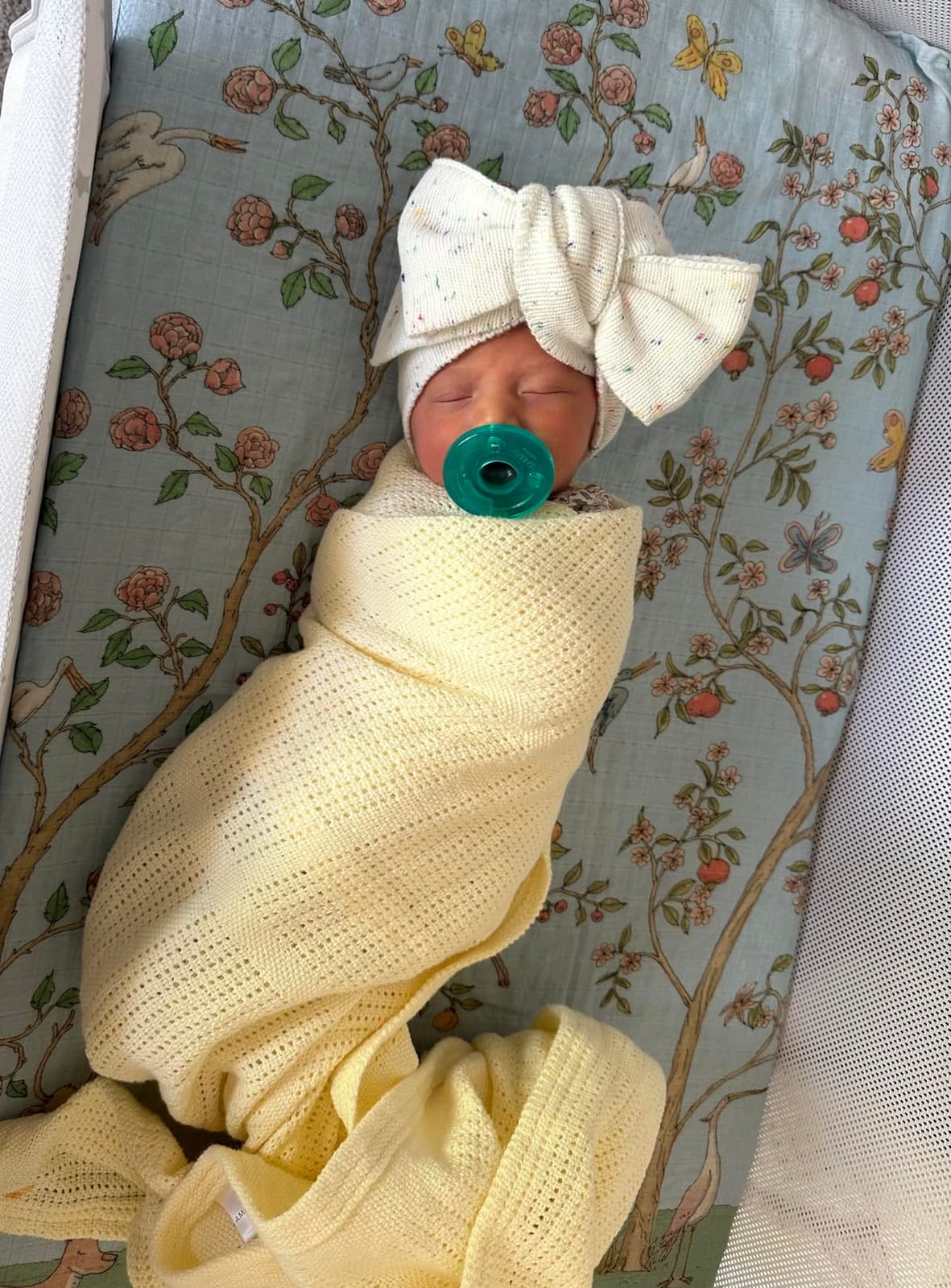 Amazing Baby Cellular Blanket, Premium Cotton Knit, Ultra Soft, Breathable, Cozy Gift for Baby Boys and Girls, Favorite Toddler Blanket, 44 x 44 inches (112 x 112 cm), Soft Sterling customer photo 1