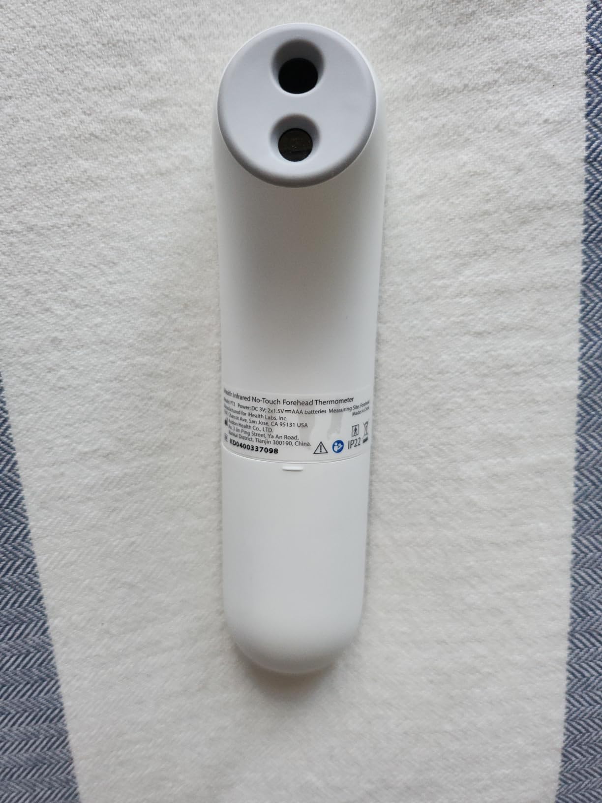 iHealth No-Touch Forehead Thermometer for Adults, Kids, Babies PT3 | 1s Fast Accurate, 3 Ultra-Sensitive Sensors, Quiet Vibration Feedback, Digital Large LED Digits, Use for Home & Nurses customer photo 2