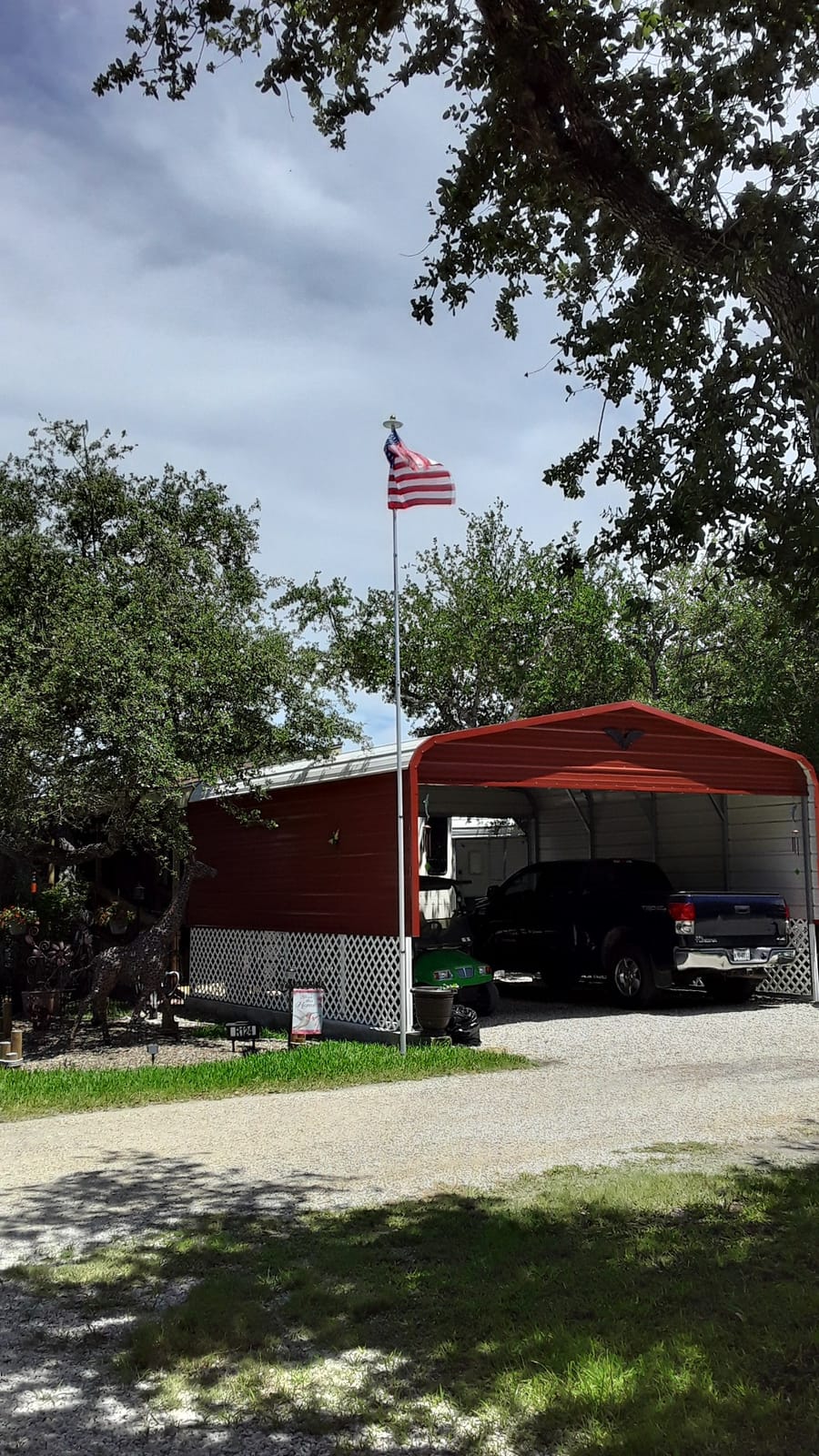 25FT Telescopic Flag Pole with Solar Lights - Outdoor Flagpole Kit customer photo 2
