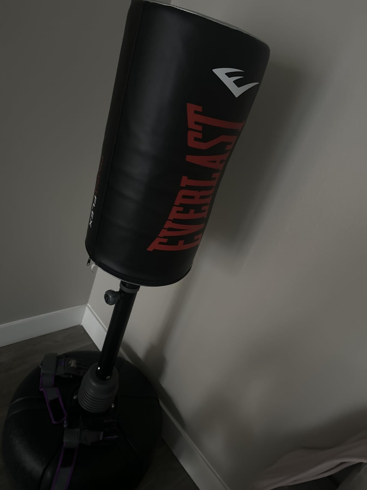 Everlast Freestanding Adjustable Punching Bag for Adults | Heavy Boxing Bag with Stand | Free Standing Punching Bag for Boxing, Muay Thai, MMA, Home Gym Training customer photo 2