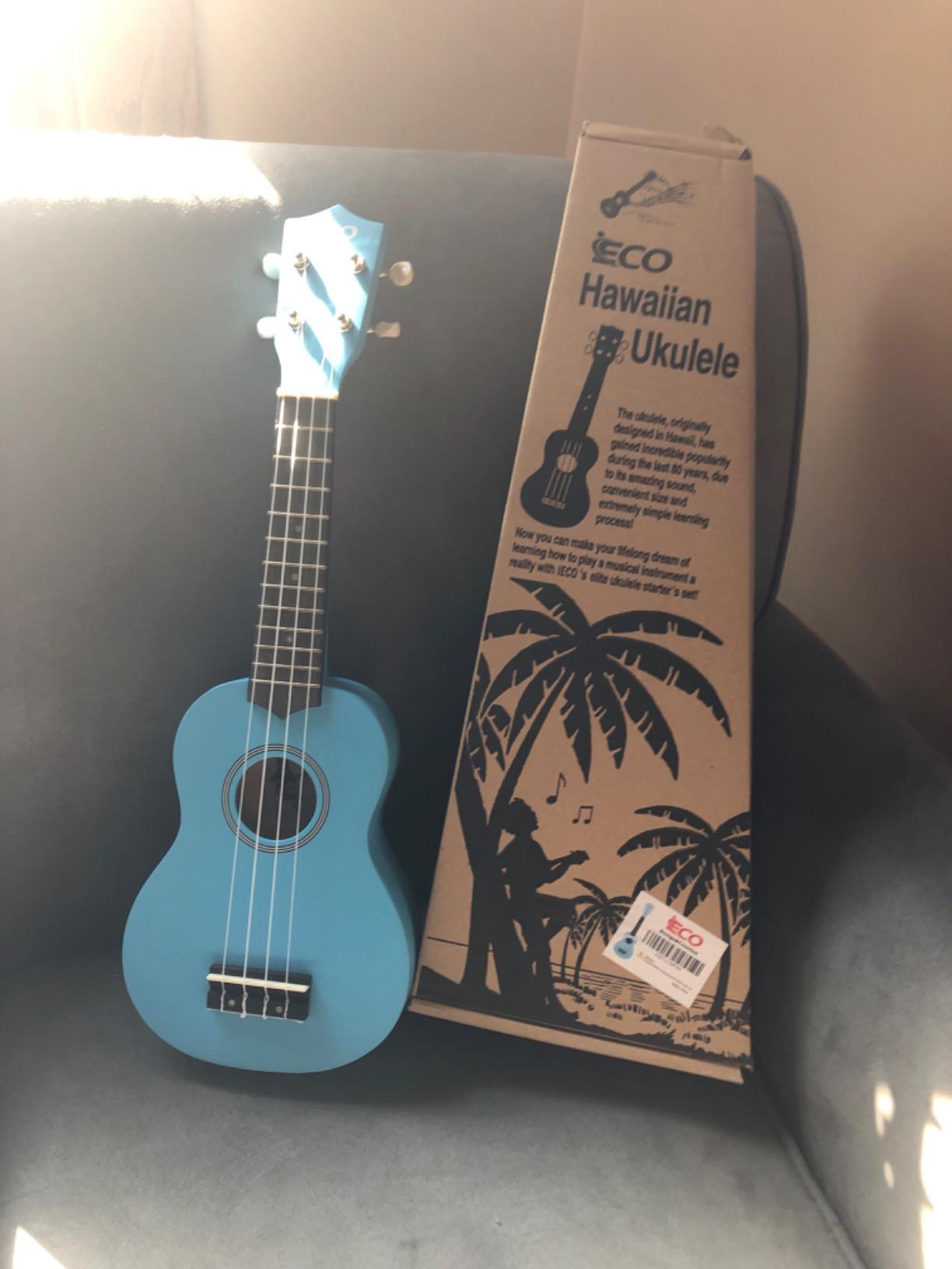 Soprano Ukulele Beginner Kit 21 Inch with Free Online Lesson Fast to Learn | for Kids Adult Student Starter Professional, with Case Strap Tuner Strings Picks customer photo 2