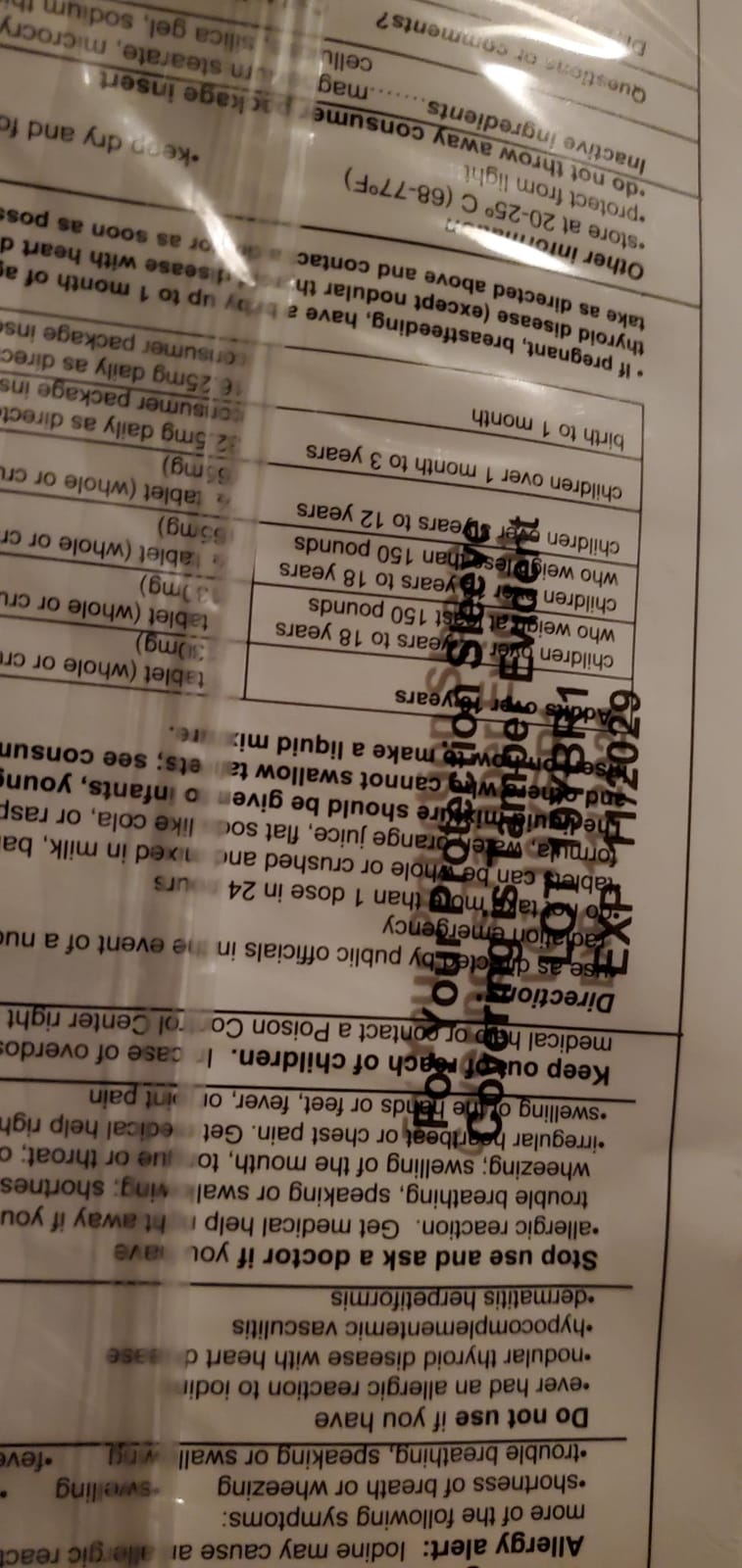 IOSAT Potassium Iodide 14 Tablets customer photo 1