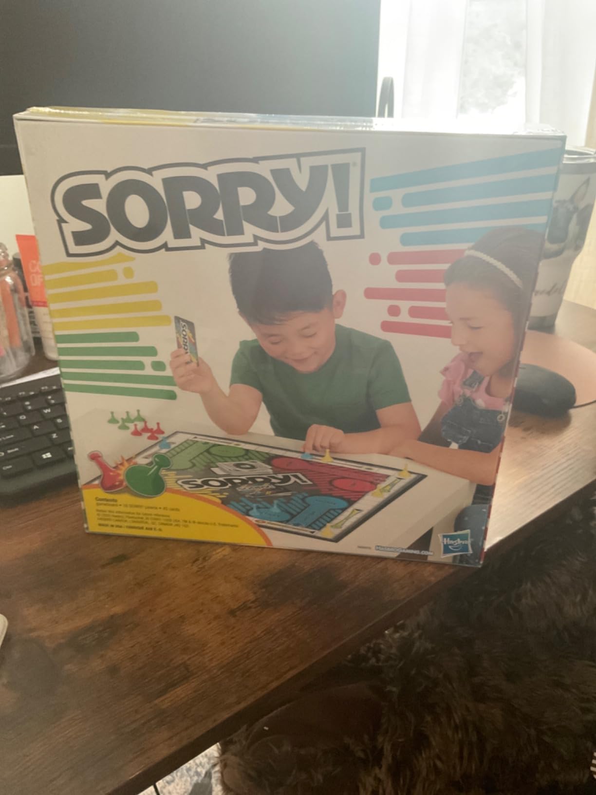 Sorry! Board Game for Kids Ages 6 and Up; Classic Hasbro Board Game; Each Player Gets 4 Pawns; Family Game customer photo 1