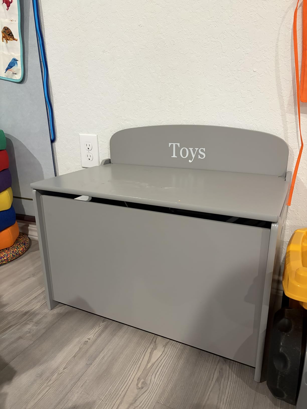 Delta Children MySize Deluxe Toy Box, Bianca White customer photo 2