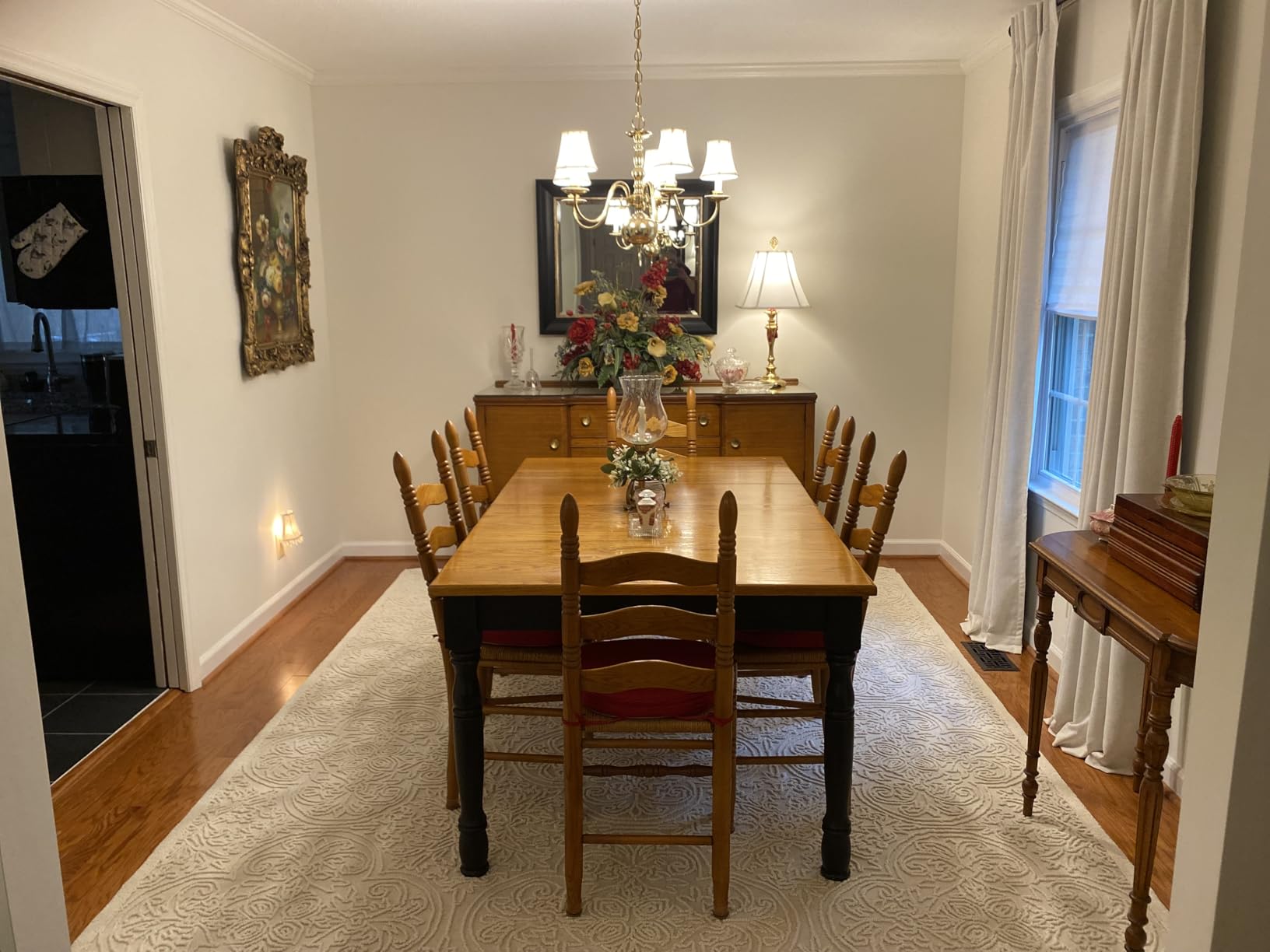 SAFAVIEH Trace Collection Area Rug - 5' x 8', Ivory, Handmade Wool, Ideal for High Traffic Areas in Living Room, Bedroom (TRC101C) customer photo 1
