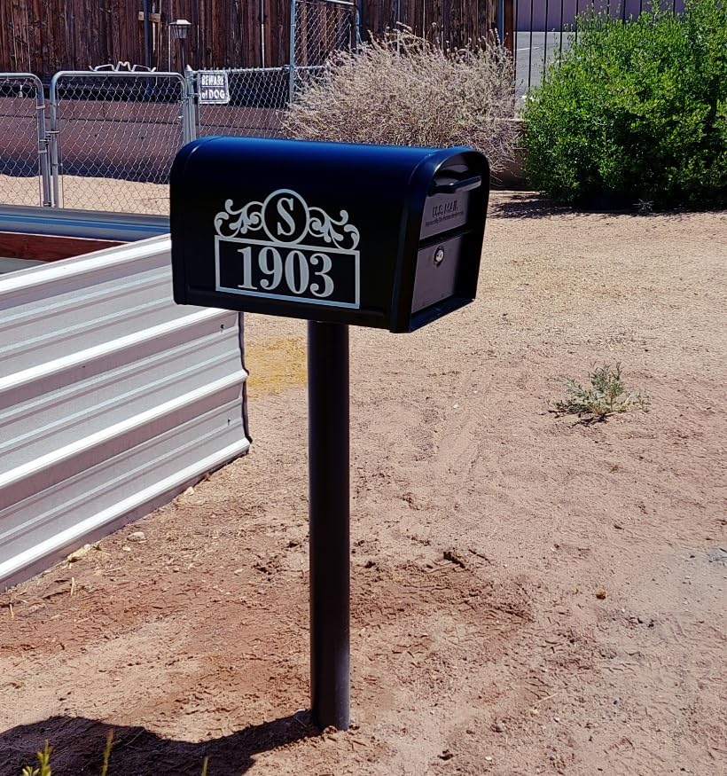 Architectural Mailboxes 6300B-10 Oasis 360 Locking Parcel Mailbox, Extra Large, Black customer photo 2