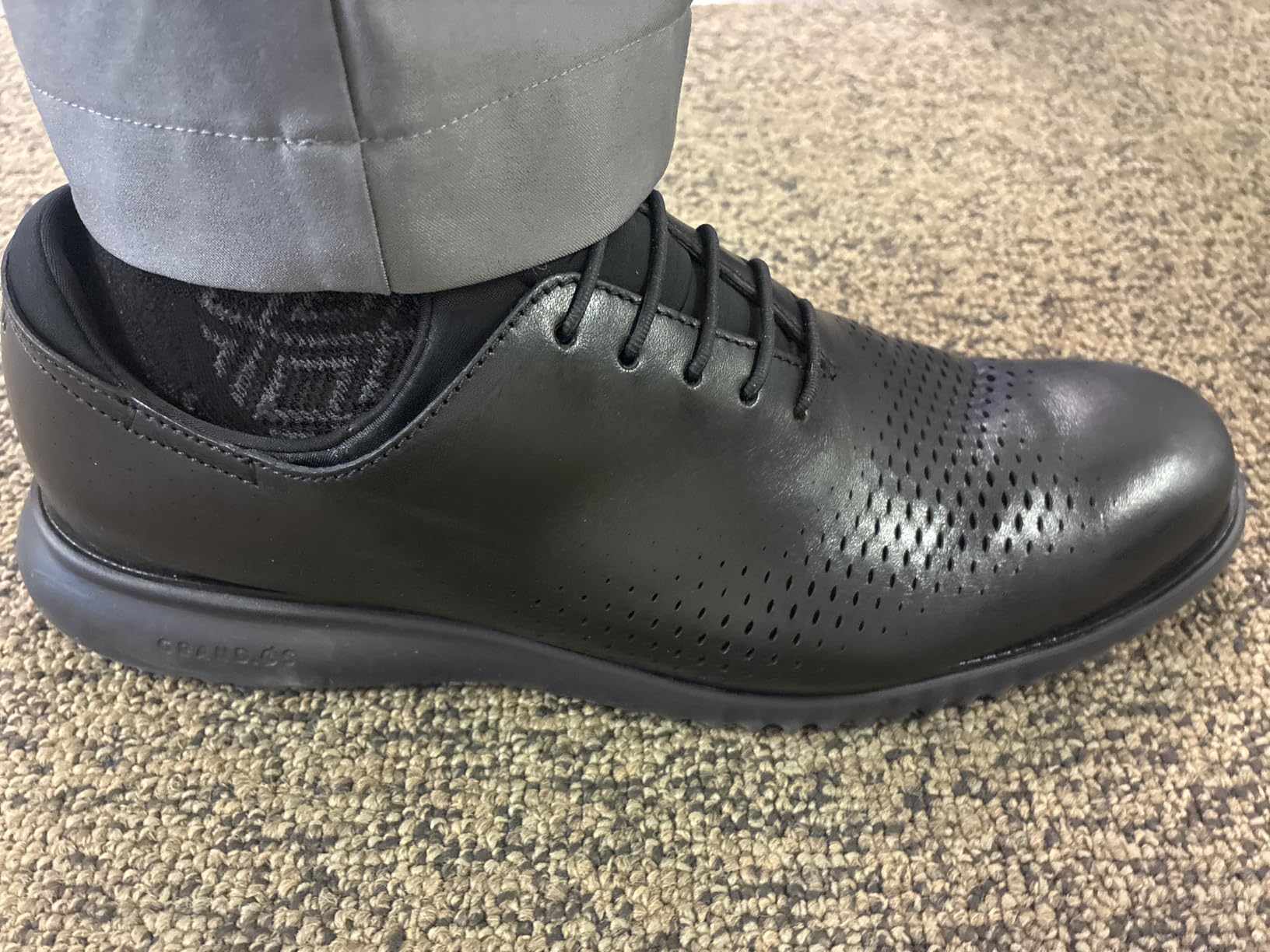 Men's 2.Zerogrand Laser Wingtip Oxfords customer photo 1