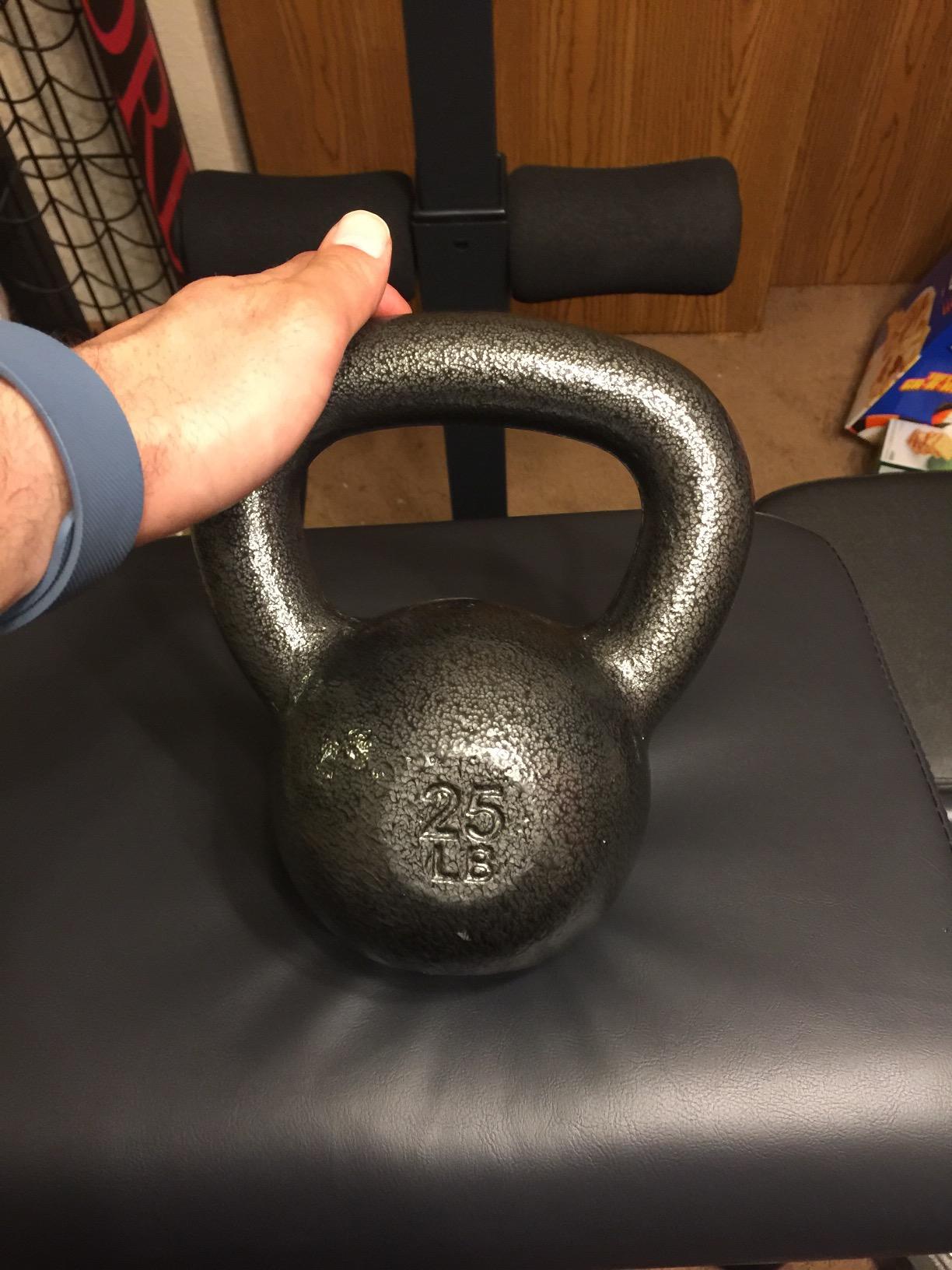 CAP Barbell Cast Iron Kettlebell - Singles and Sets, Multiple Weight Choices customer photo 2