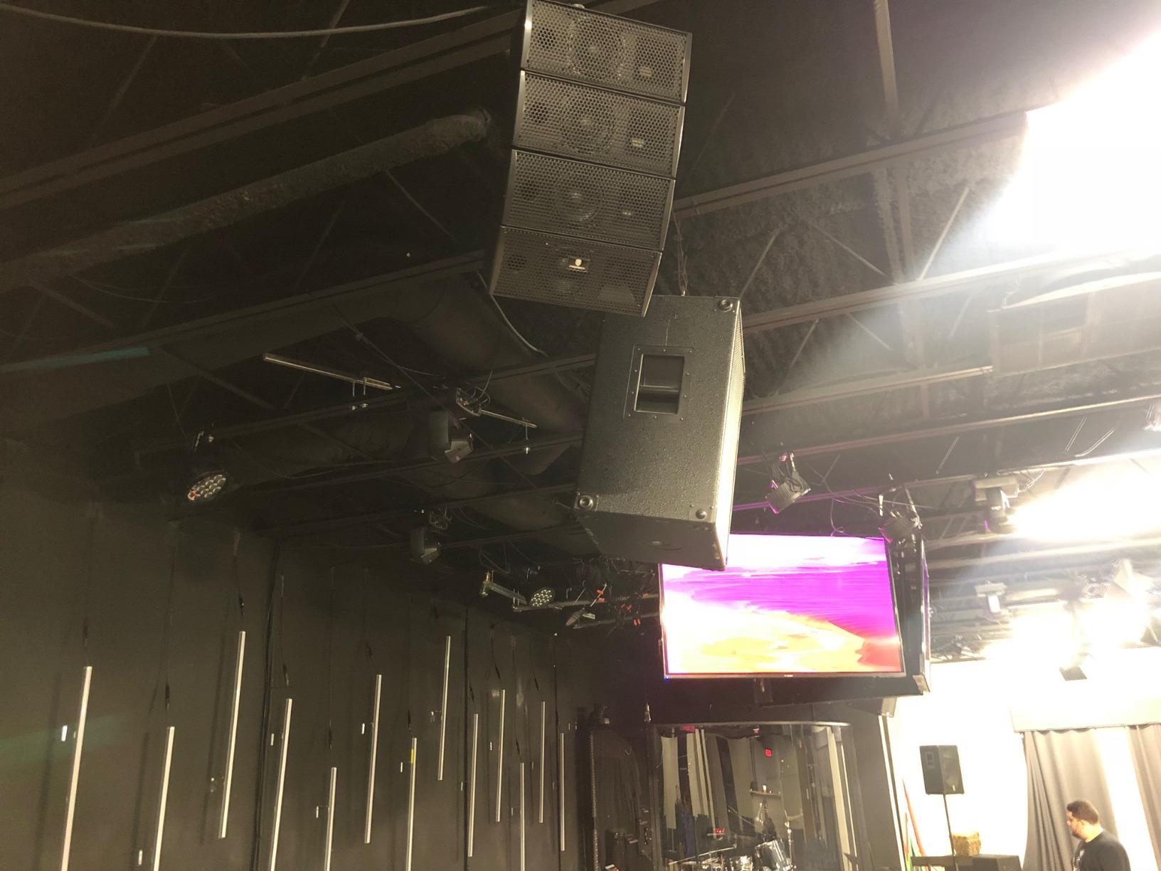 PRORECK Club A 4X4 Passive Line Array Speaker System Sets with Connecting Cables Eight Tweeter and Eight mid-tweeters, 8 Ohms Impedance customer photo 1