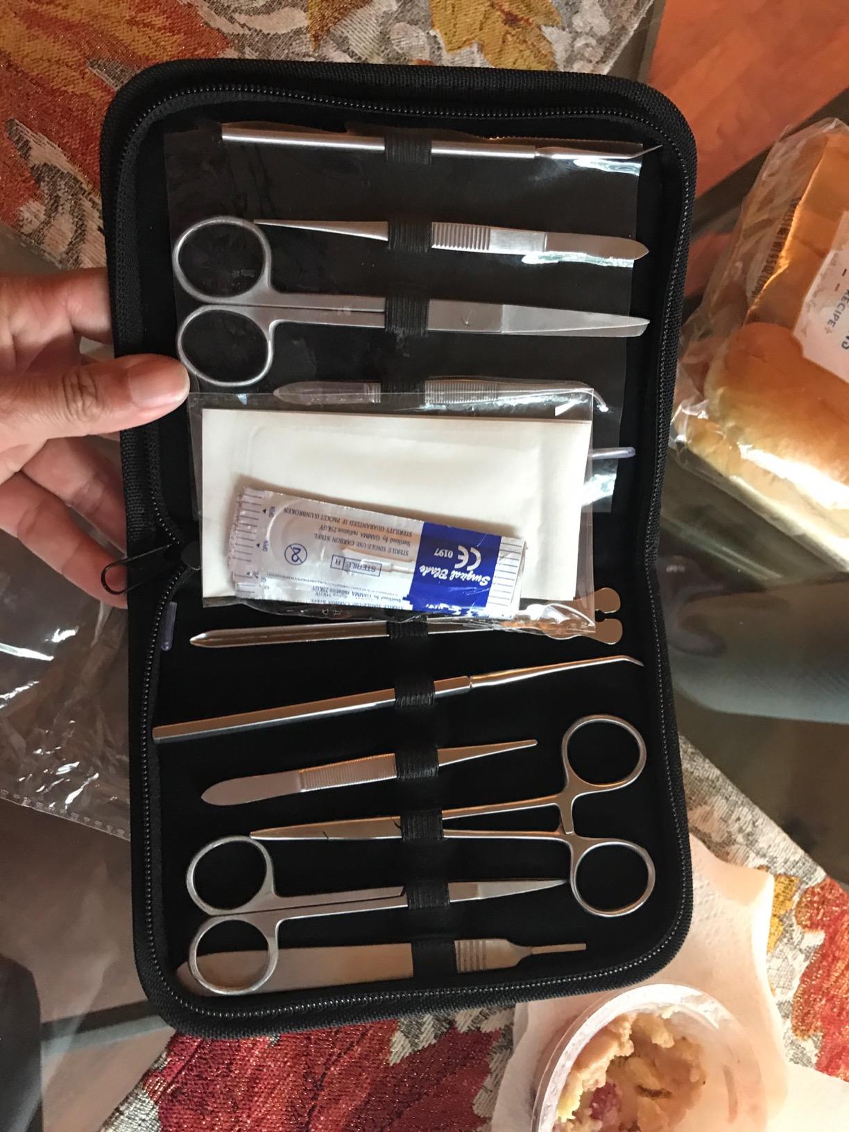 22Pcs Advanced Dissection Kit Medical Biology Veterinary Students Anatomy | Dissecting Botany Studies, Stainless Steel Tools, Scalpel Handle & 11 Blades customer photo 1