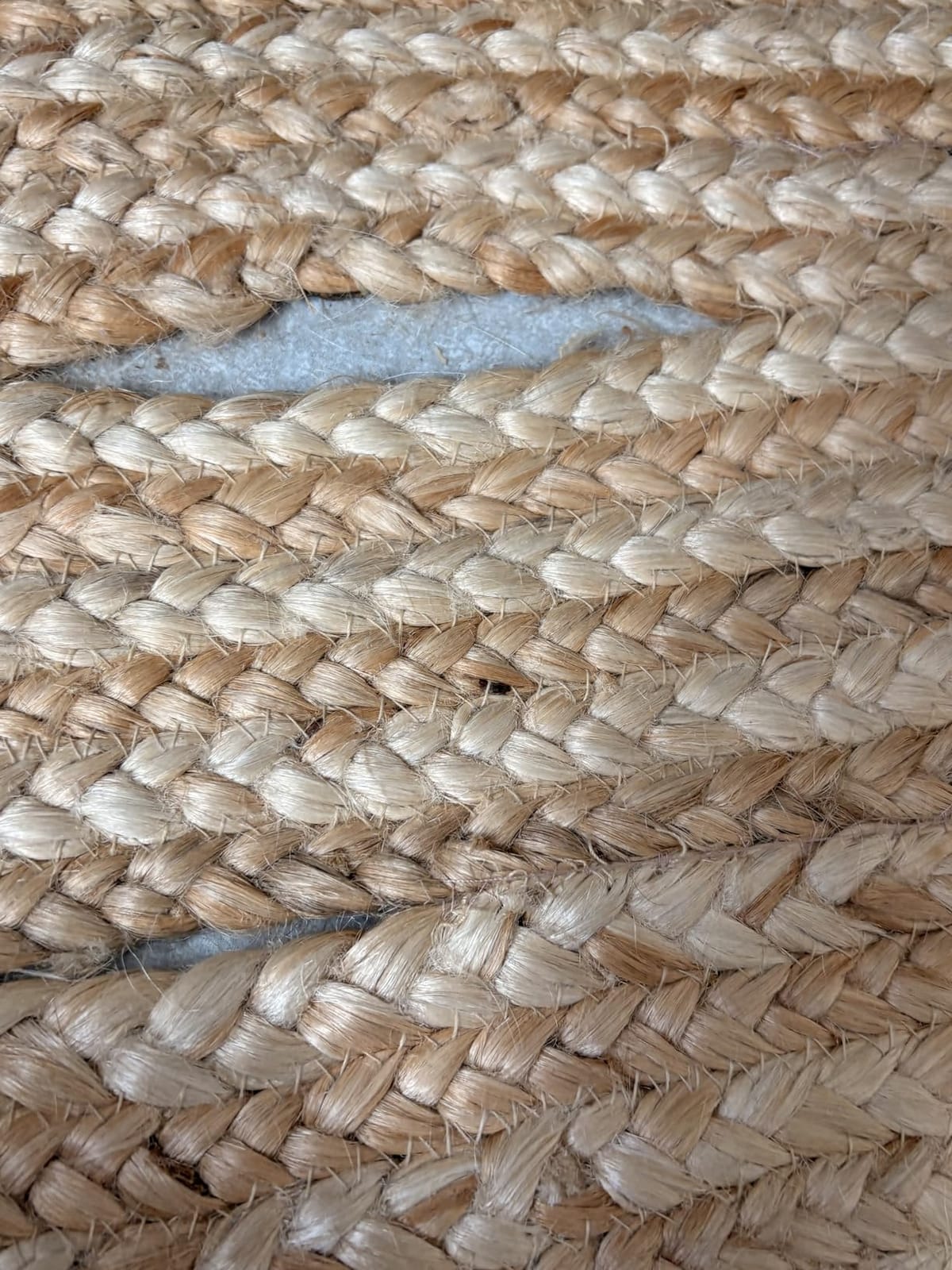 SAFAVIEH Area Rug 5x8 - Cape Cod Collection - Natural Brown, Handmade Braided Flat Weave Jute (CAP252A) customer photo 1
