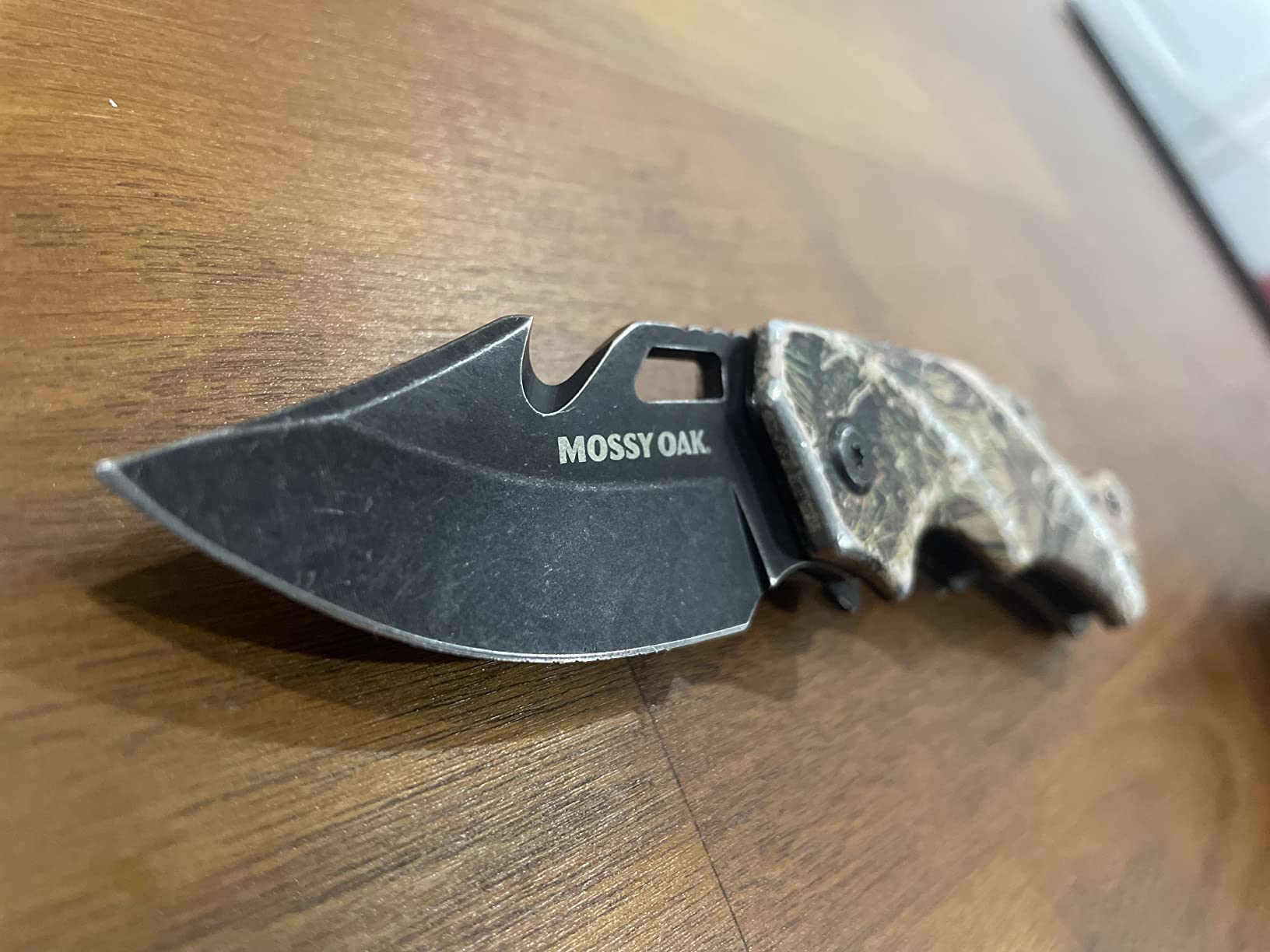 Mossy Oak Mini Folding Pocket Knife with G10 Handle, Black | 2.5