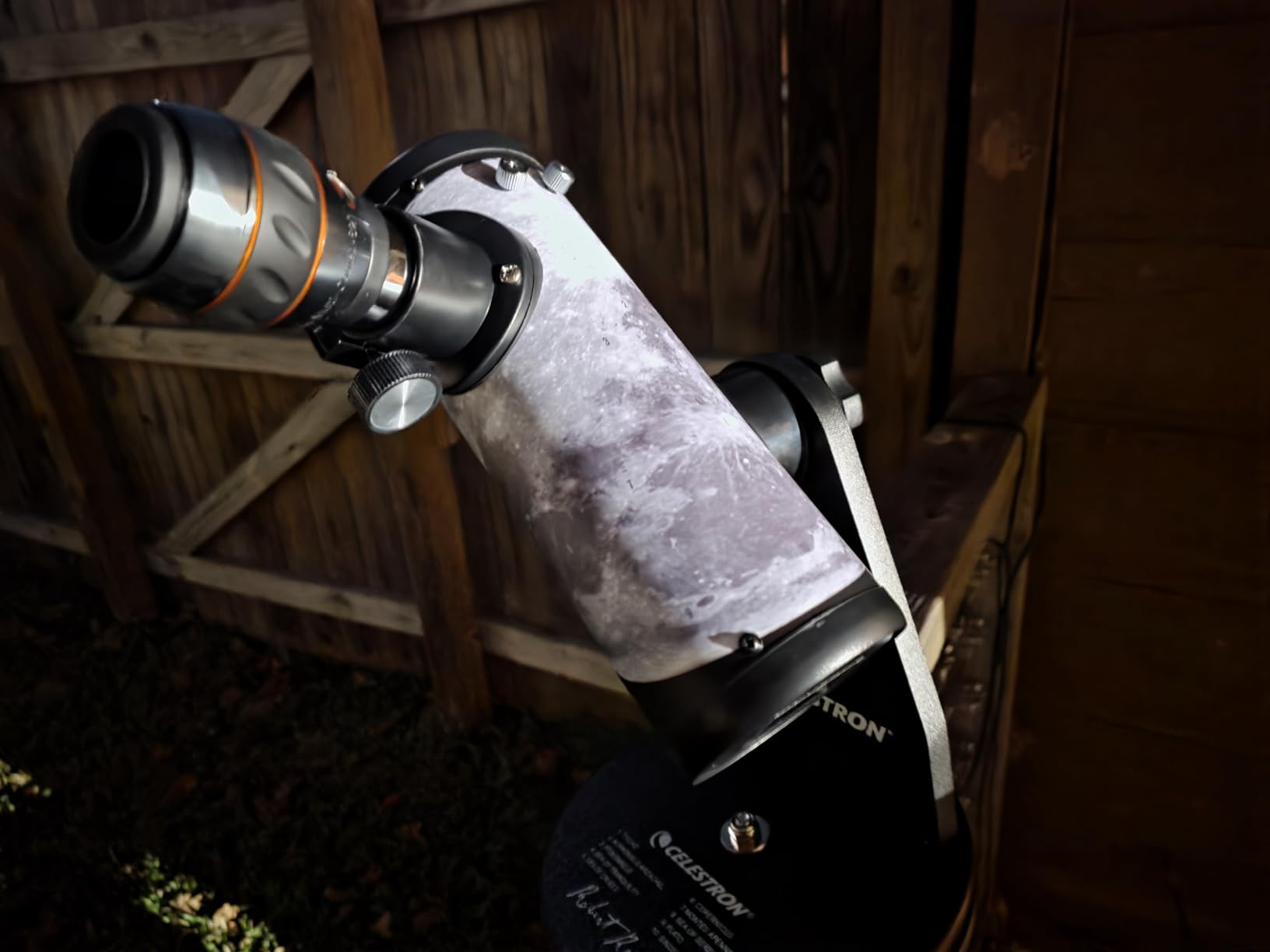 Celestron FirstScope Signature Series Moon Tabletop Dobsonian Telescope | Manual Tabletop Dobsonian Telescope with Moon Map Wrap, Great for Beginners, Compact & Portable, Includes Lunar eBook customer photo 2
