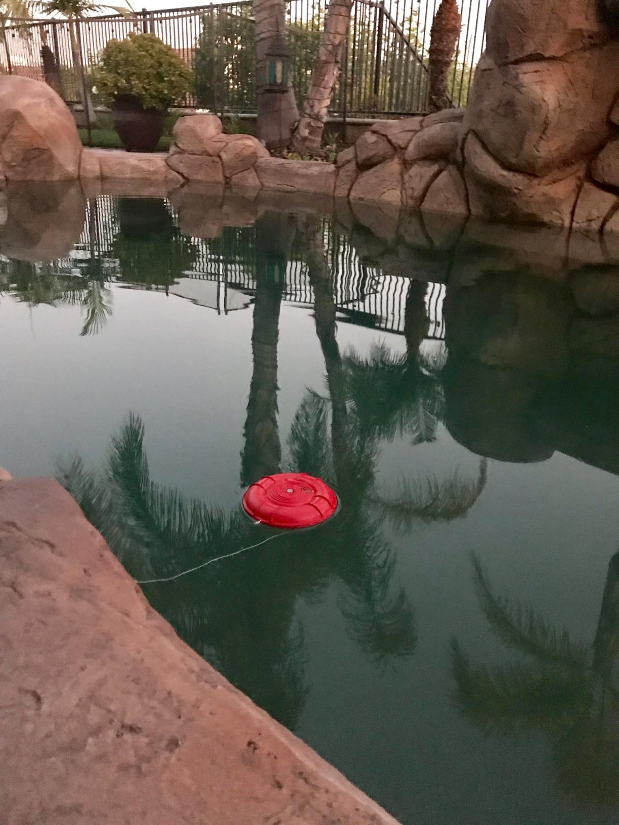 Lifebuoy Pool Alarm System - Pool Motion Sensor with Advanced Algorithm - Smart Pool Alarm That is Application Controlled. Powerful Sirens Blare at Poolside and Indoors customer photo 2