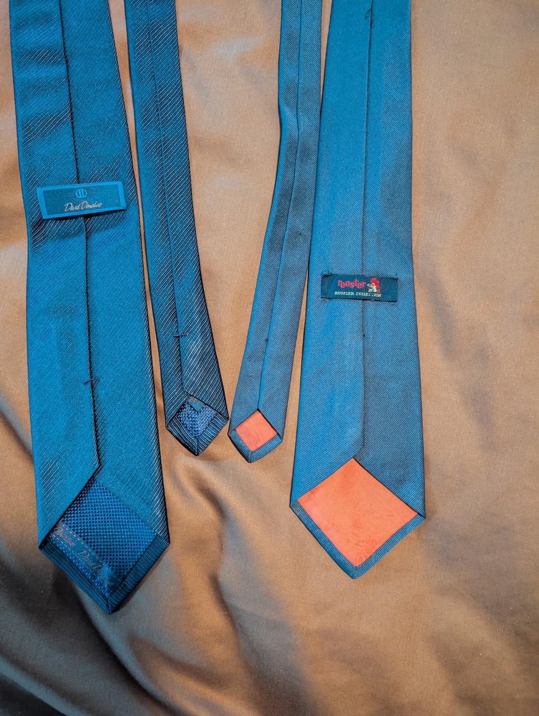 Men's 100% Italian Silk Neck Tie, Handmade in USA customer photo 2
