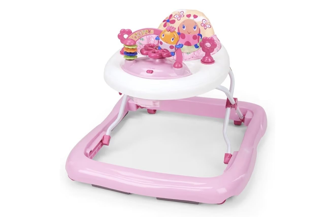 Bright Starts Giggling Safari Walker with Easy Fold Frame for Storage, Ages 6 Months + customer photo 1