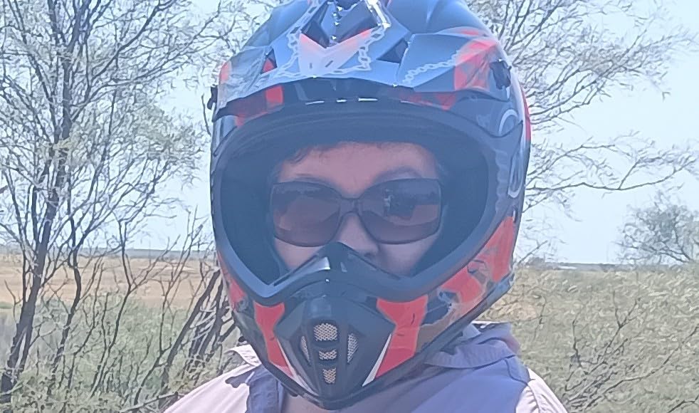 ILM Adult Dirt Bike Helmets Motocross ATV Dirtbike BMX MX Offroad Full Face Motorcycle Helmet, DOT Approved Model 128S (Matte Black, Adult-L) customer photo 1
